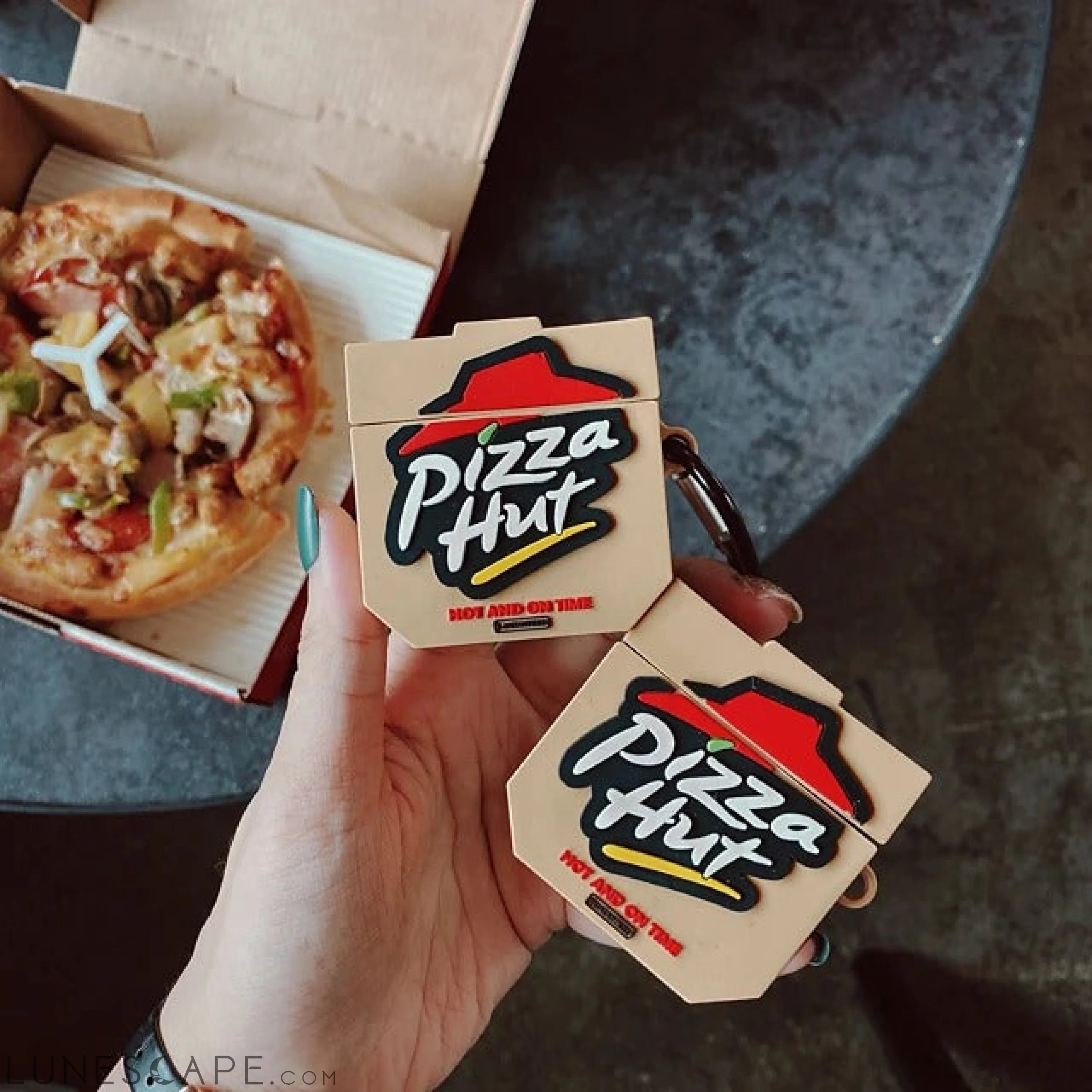 Pizza Hut AirPods Pro case LUNESCAPE