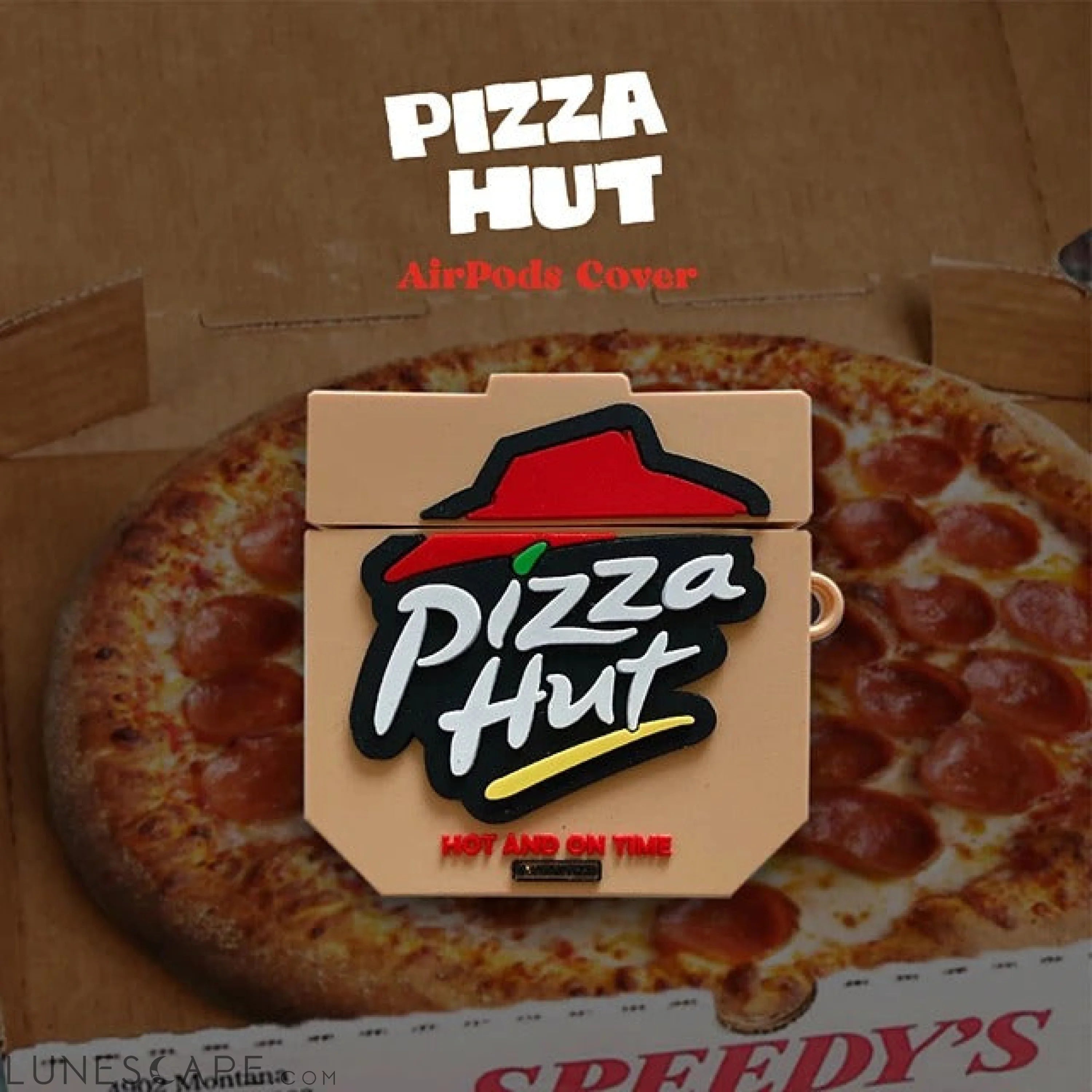 Pizza Hut AirPods Pro case LUNESCAPE
