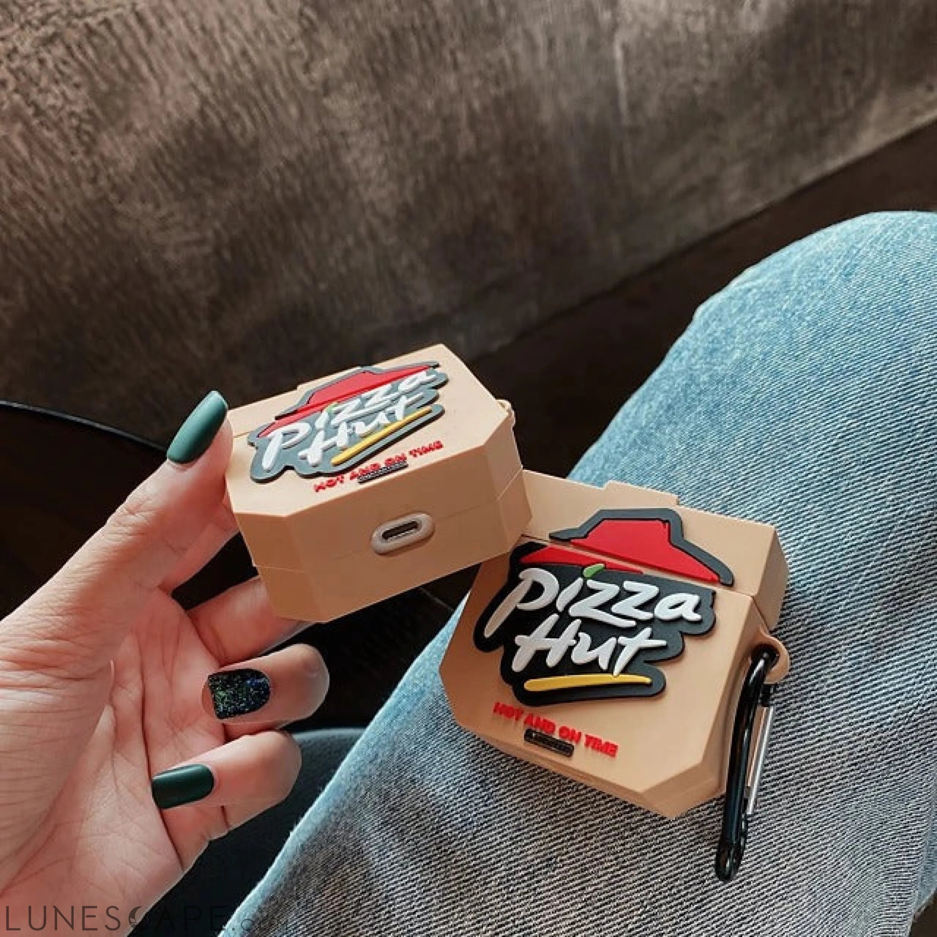 Pizza Hut AirPods Pro case LUNESCAPE