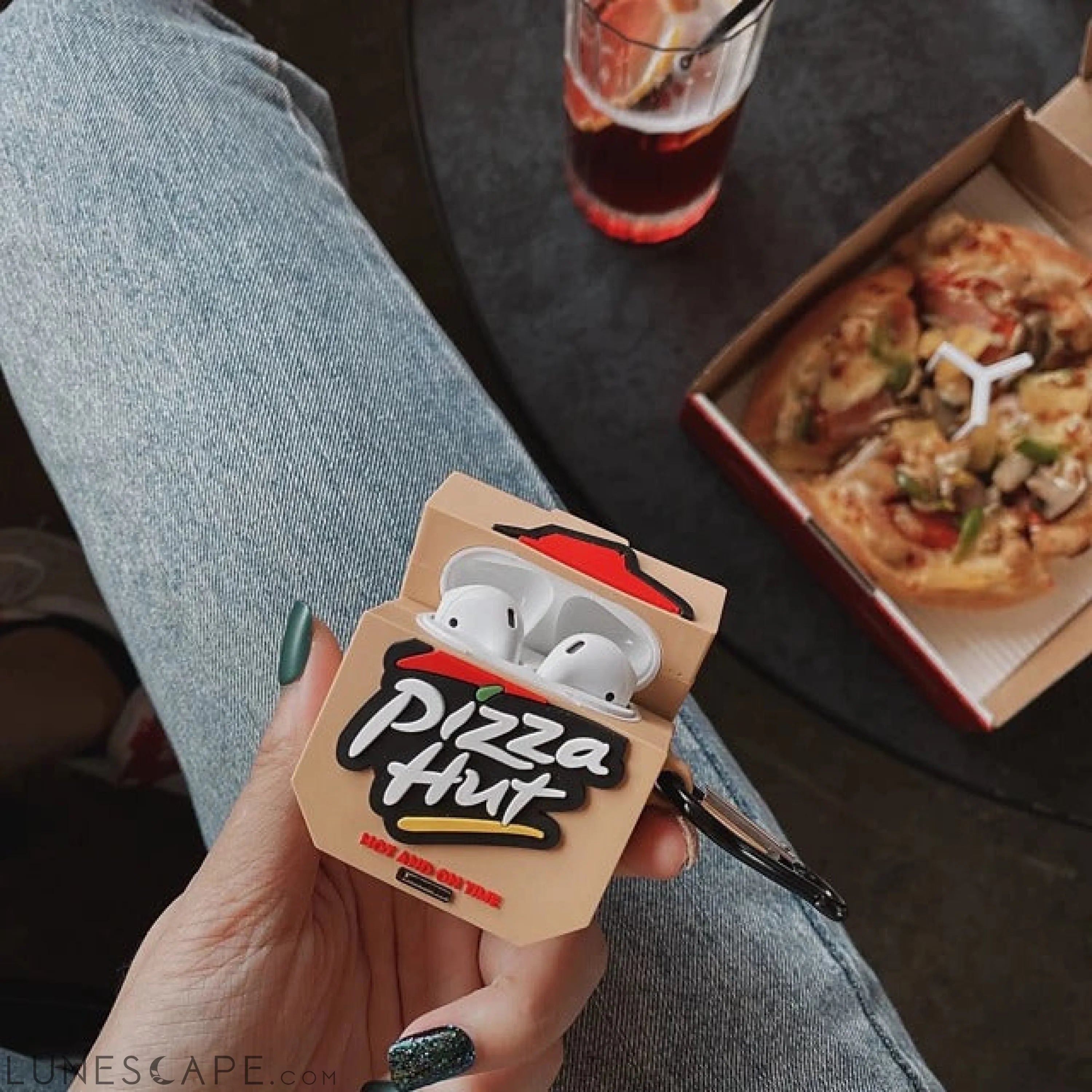 Pizza Hut AirPods Pro case LUNESCAPE