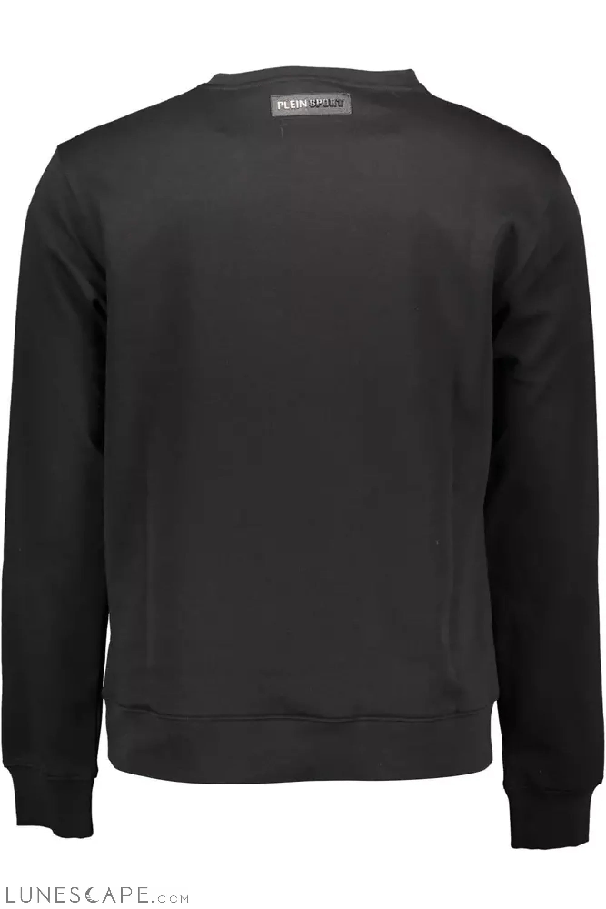 Plein Sport Black Cotton Men Sweatshirt LUNESCAPE