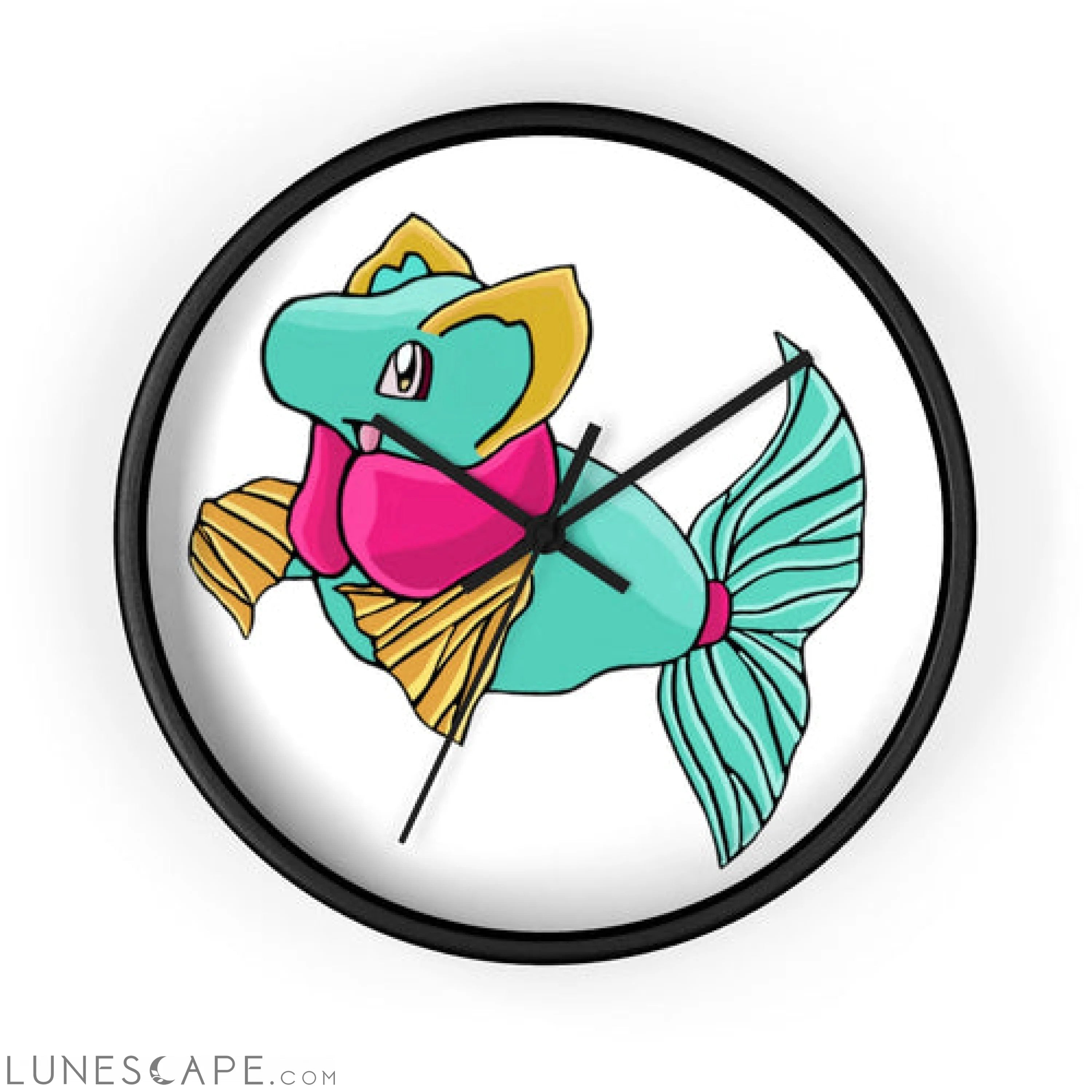 Plumo Wall clock LUNESCAPE