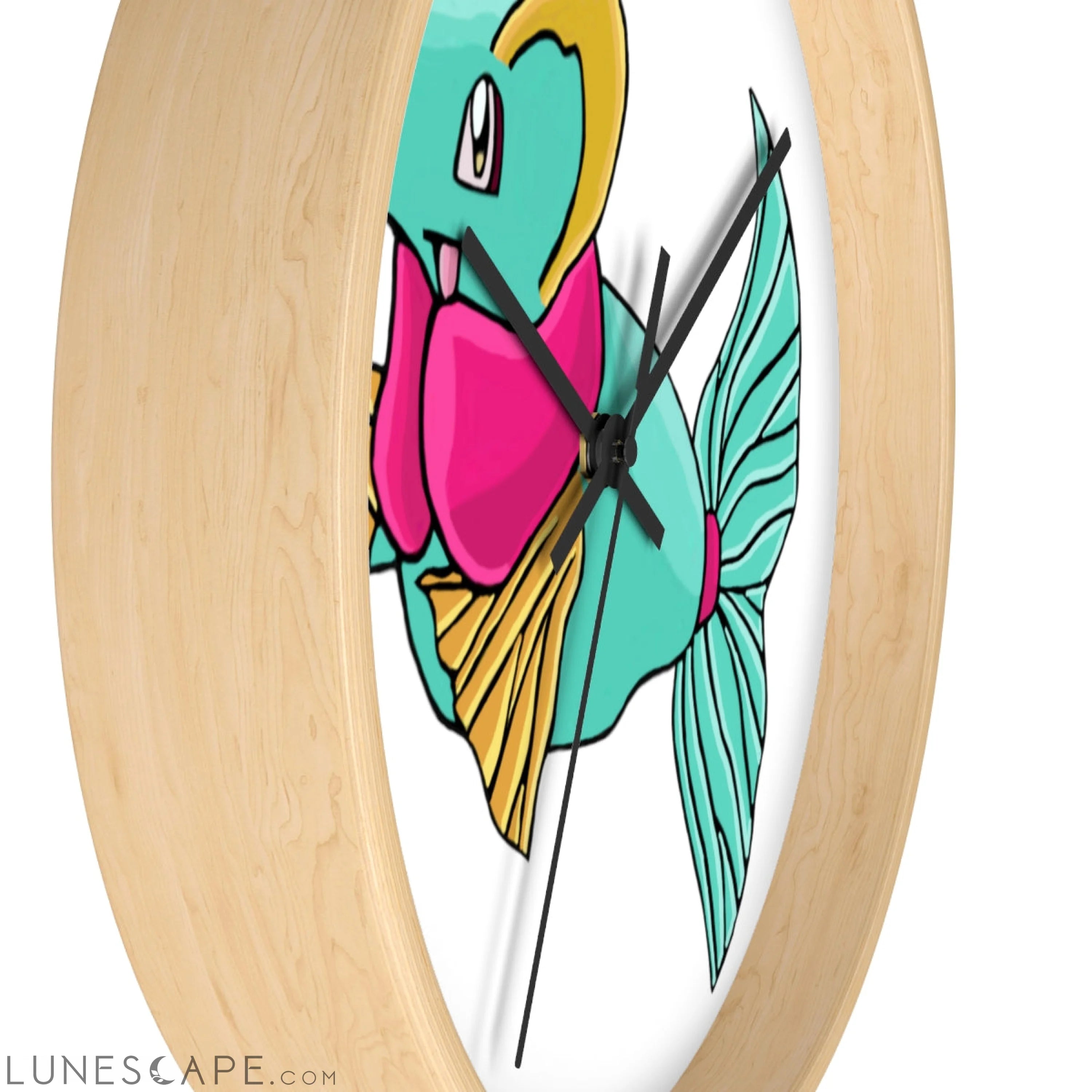 Plumo Wall clock LUNESCAPE