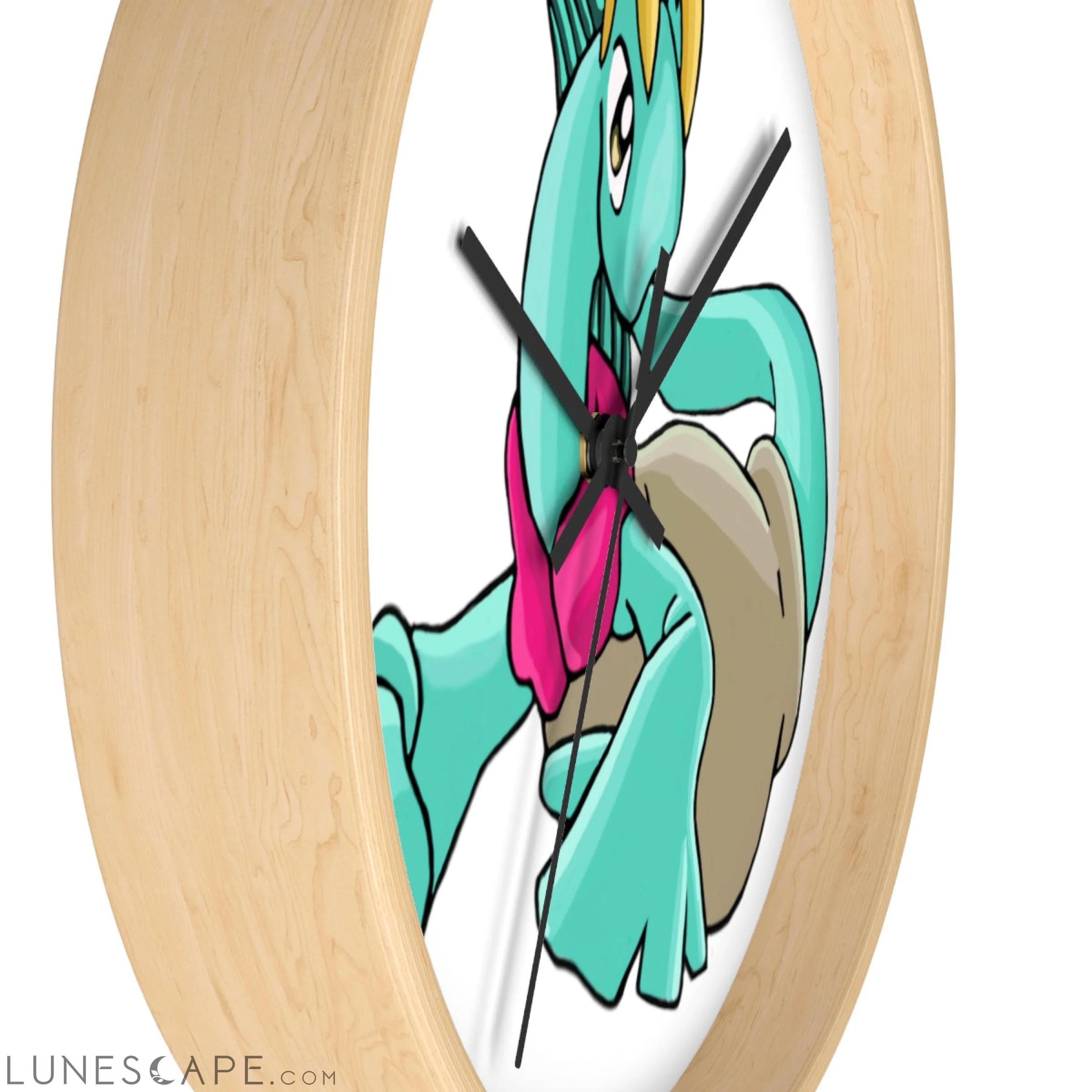 Plumyu Wall clock LUNESCAPE