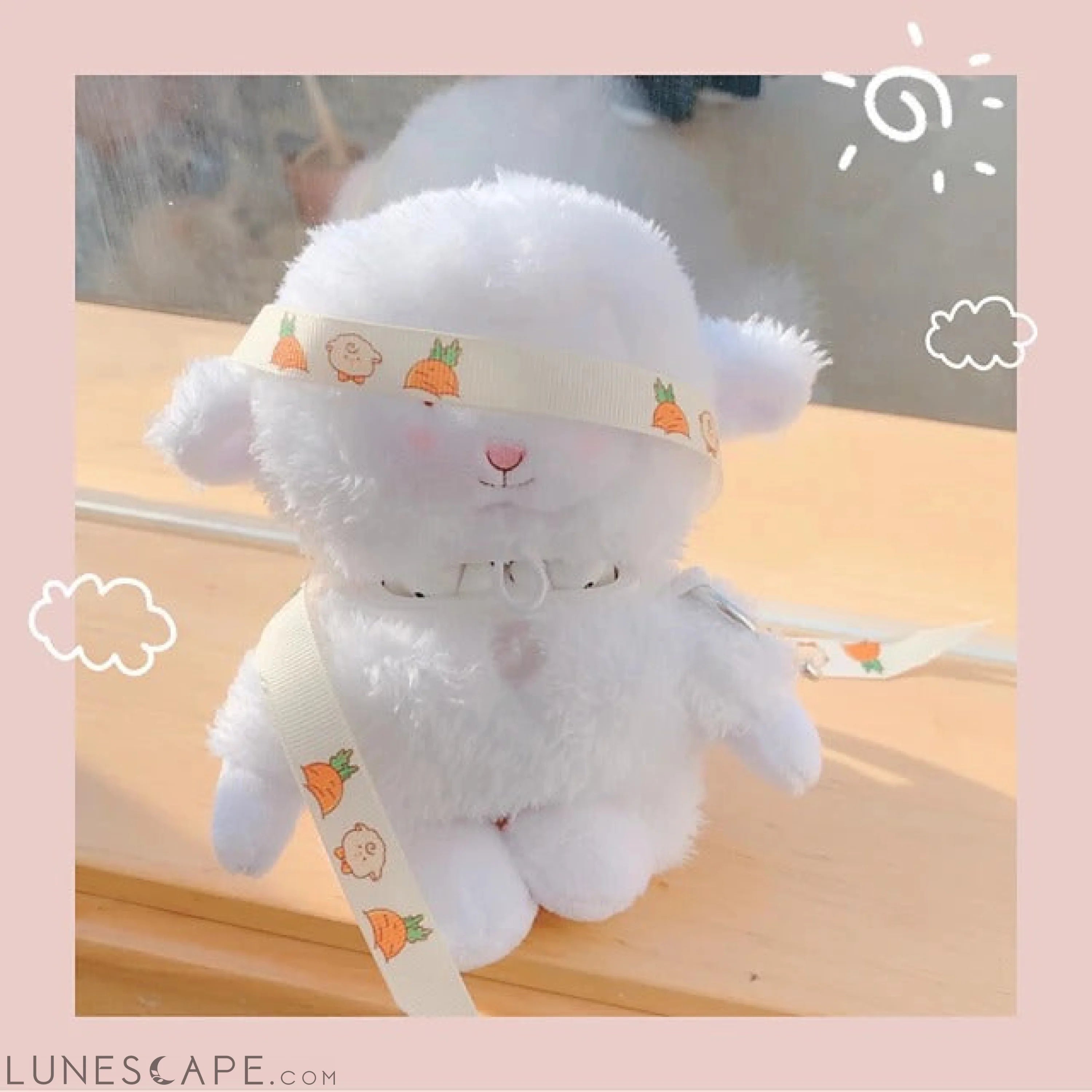 Plush Lamb AirPods Pro Headphone Case LUNESCAPE