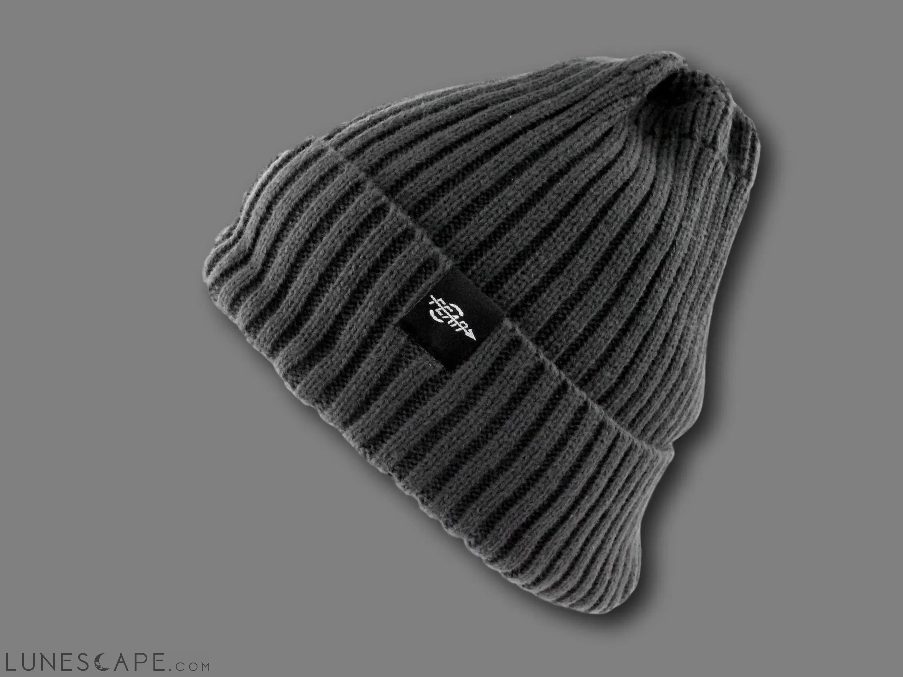 Plush Lined Ribbed Knit Hat LUNESCAPE