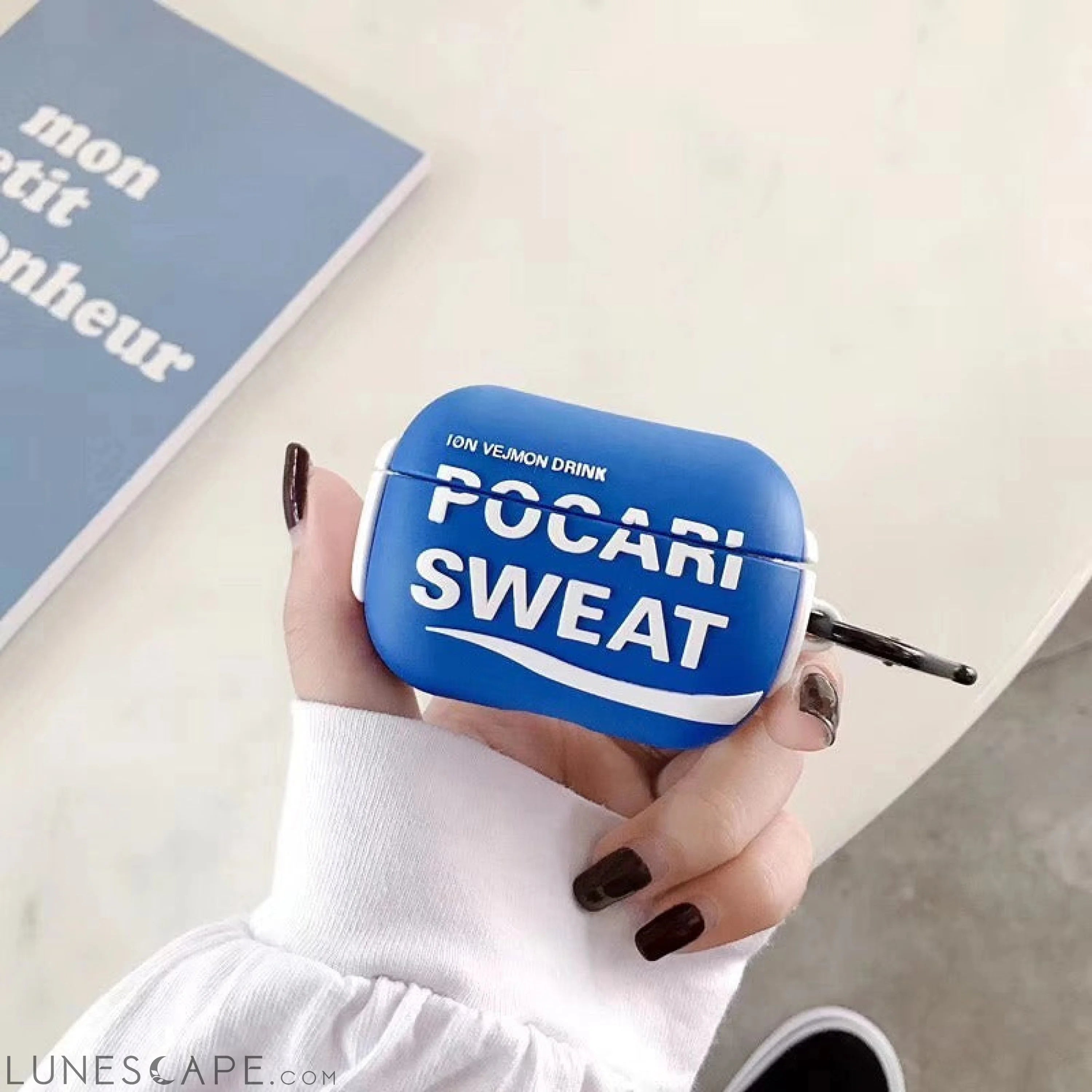 Pocari Sweat AirPods Case Silicone Soft case LUNESCAPE