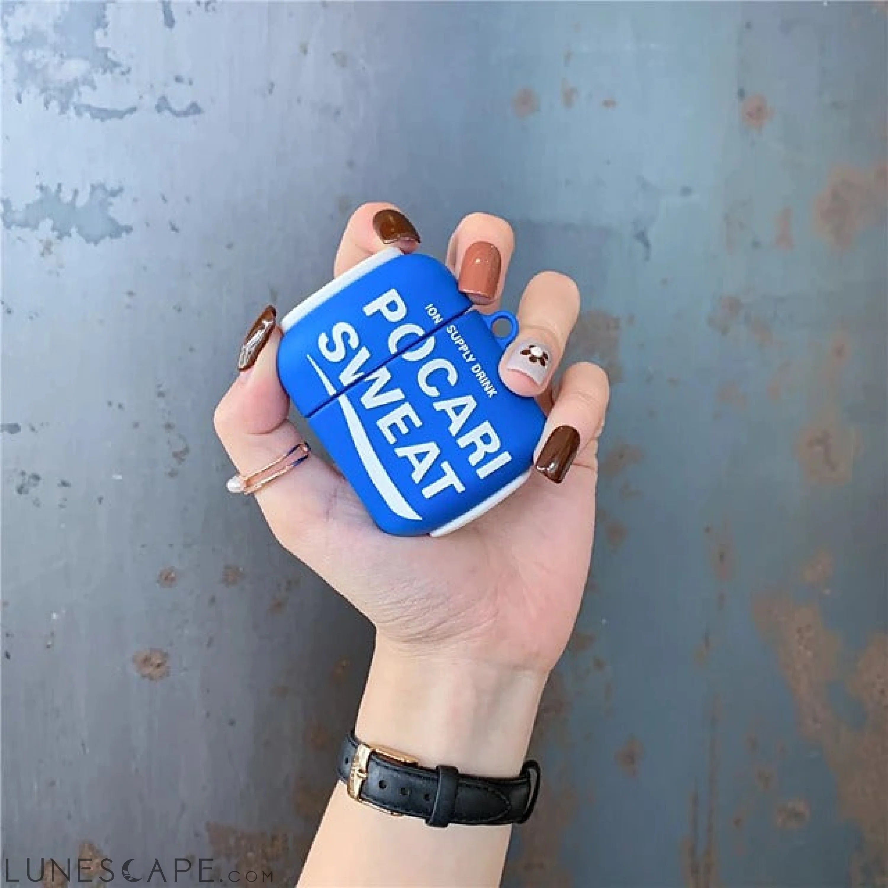 Pocari Sweat AirPods Case Silicone Soft case LUNESCAPE