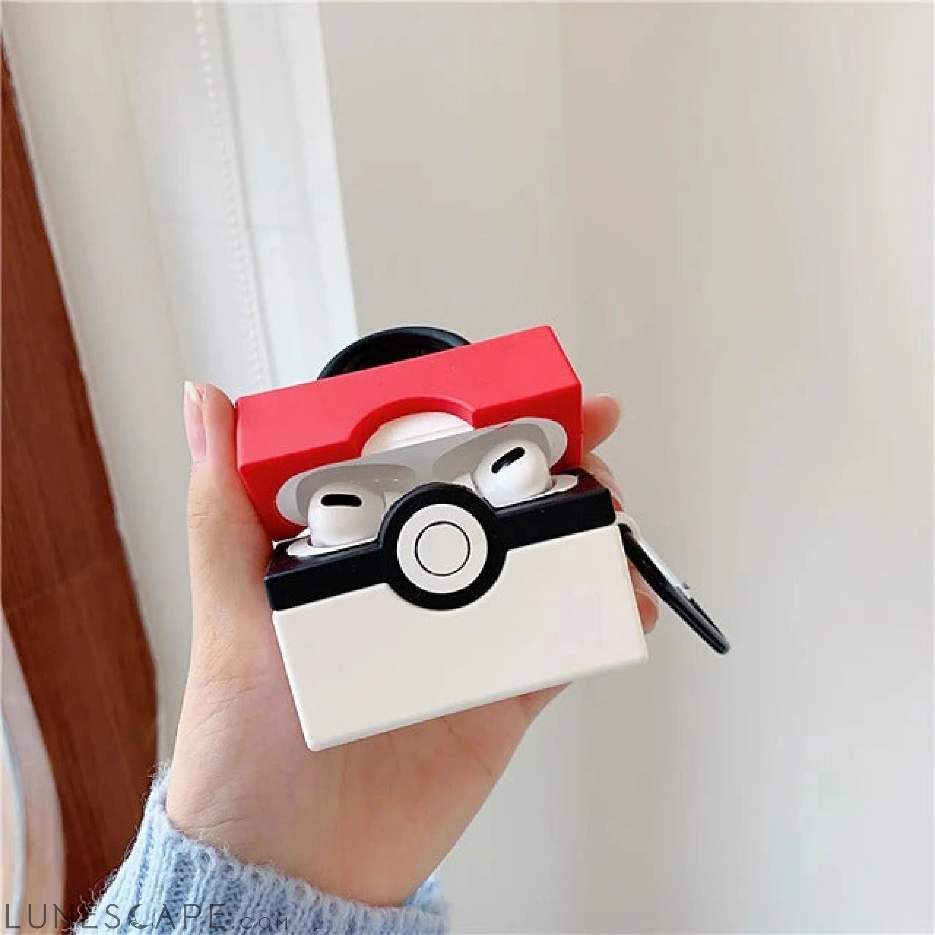 Poke Ball AirPods Pro Headphone Case LUNESCAPE