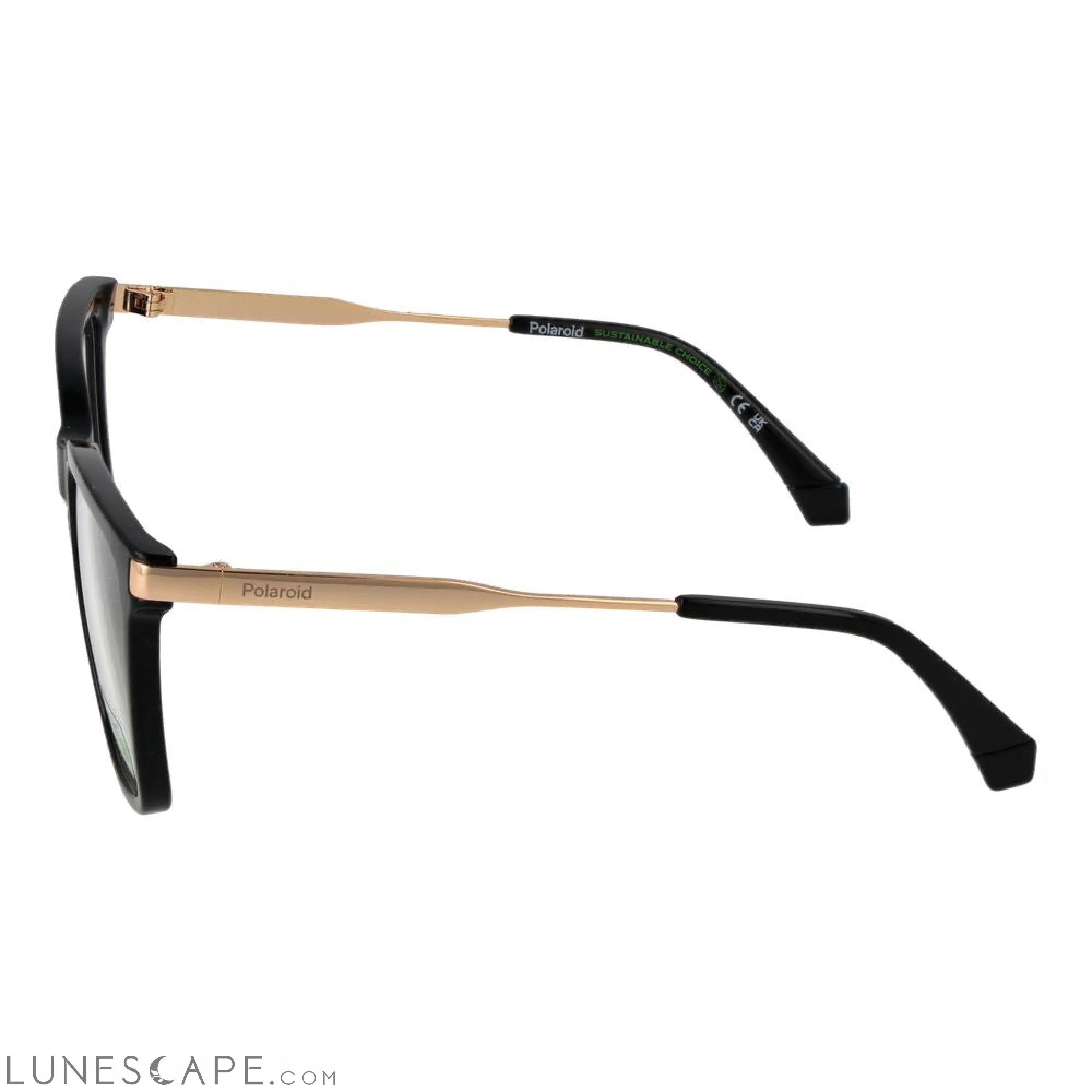 Polaroid Black Unisex Optical Frames LUNESCAPE