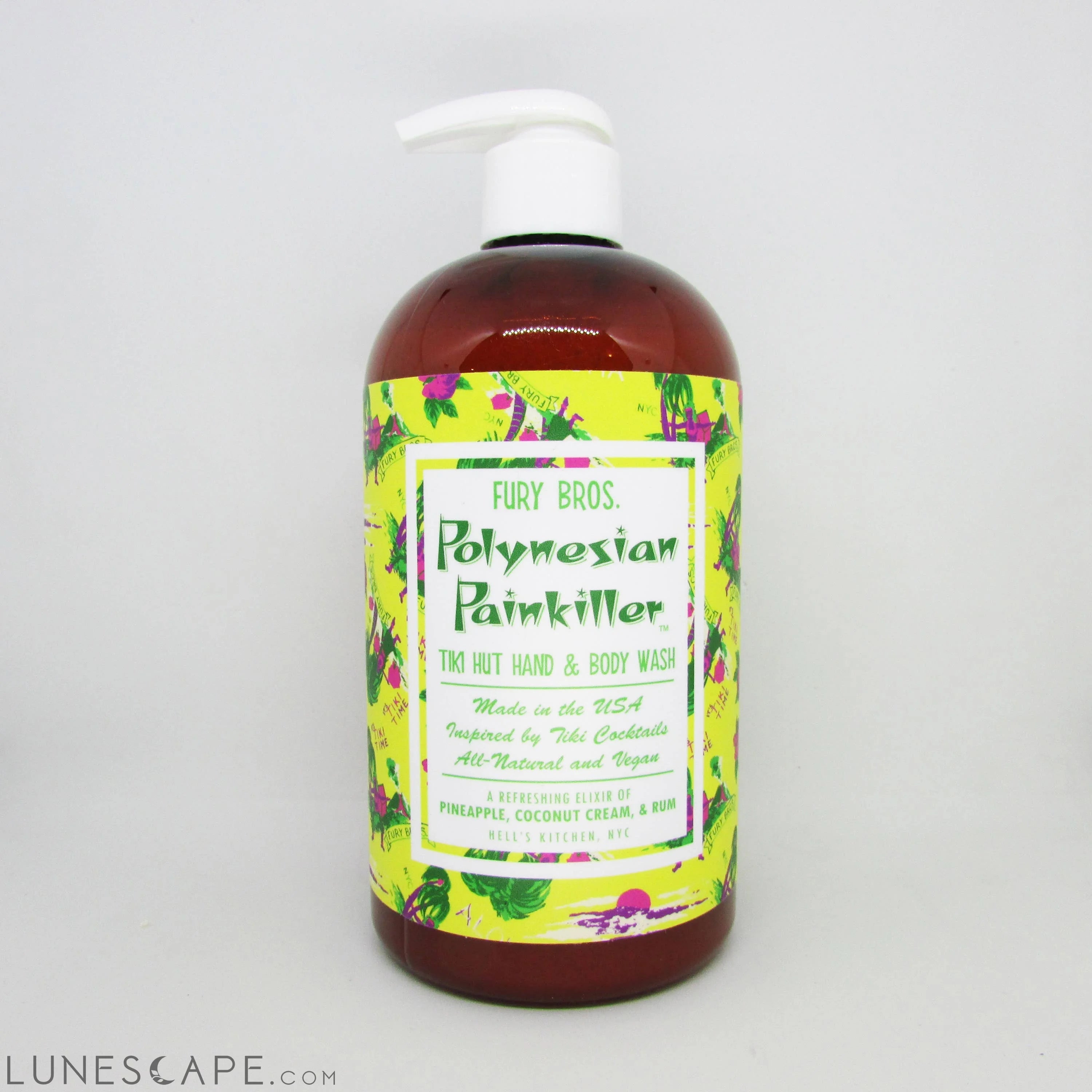 Polynesian Painkiller Tiki Hut Hand & Body Wash LUNESCAPE