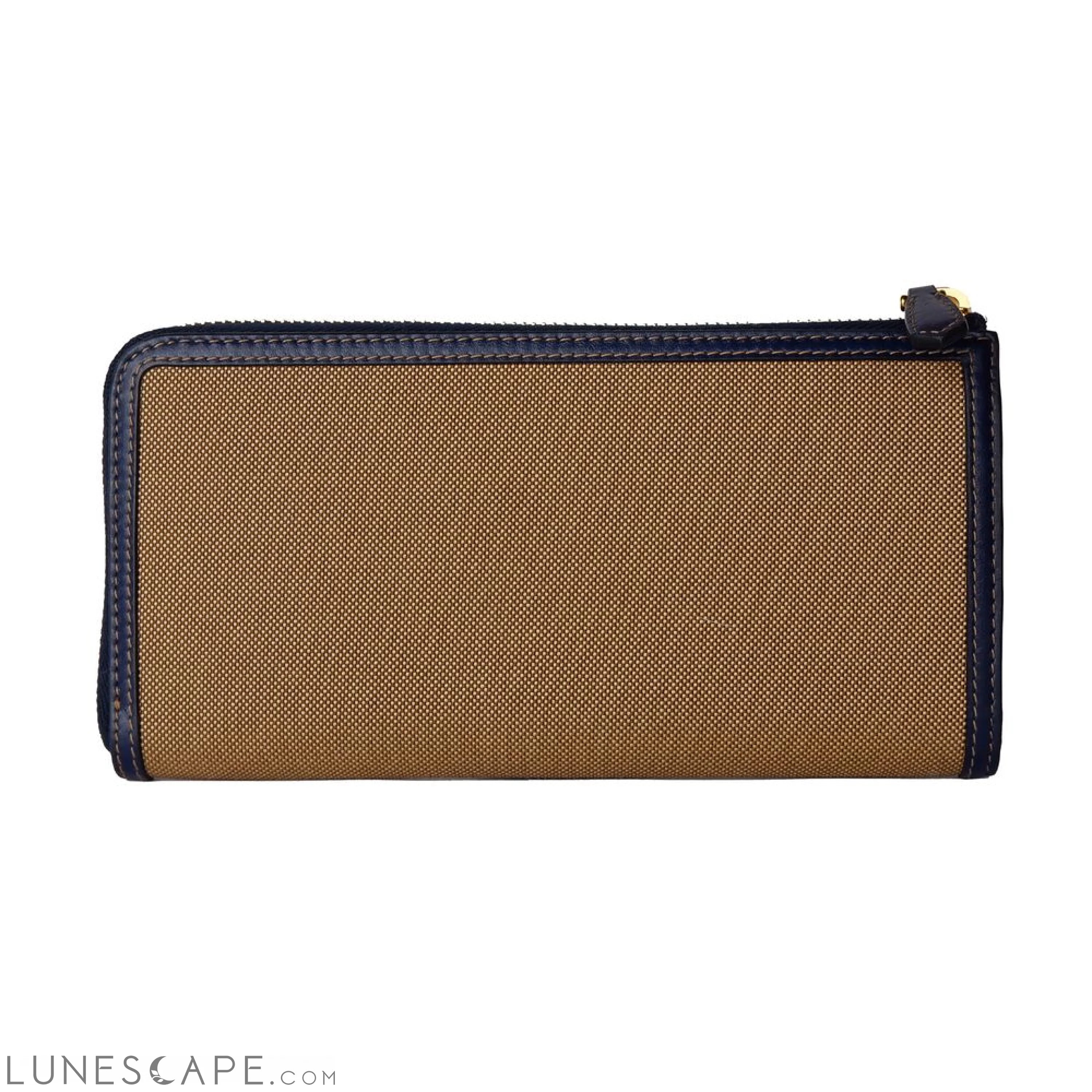 Prada Brown Canvas Women Wallet
