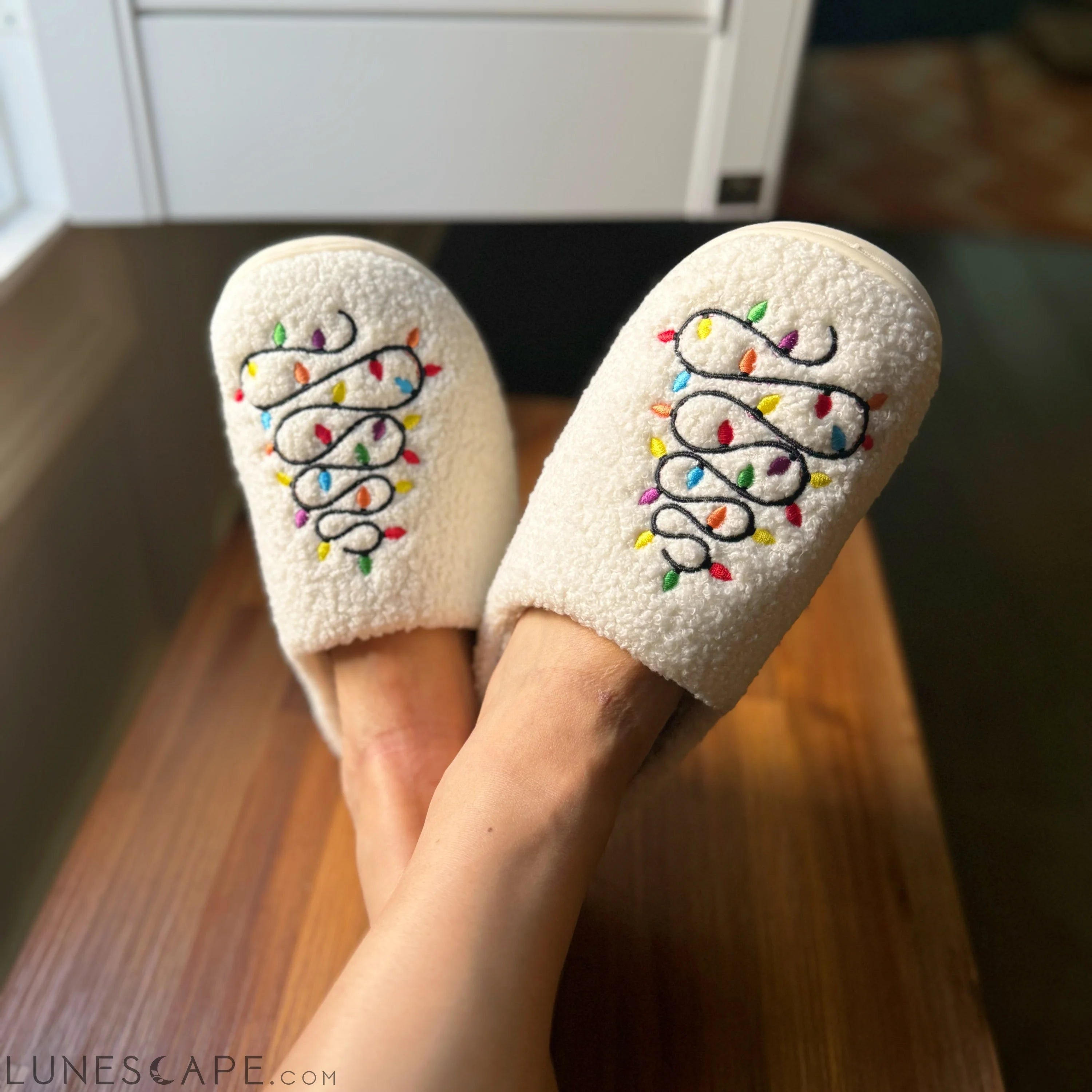 Precious Lit Coziest Slippers LUNESCAPE