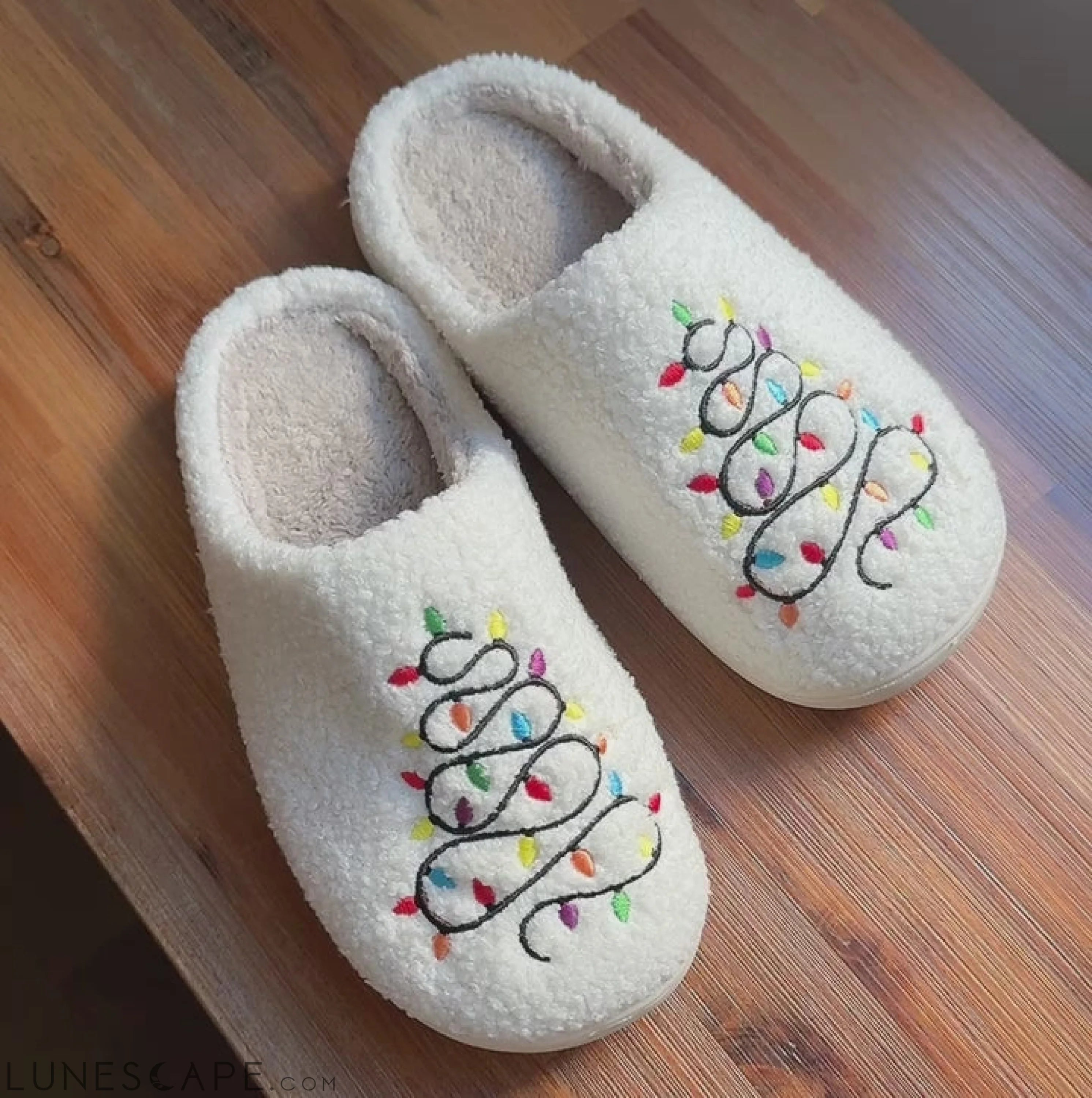 Precious Lit Coziest Slippers LUNESCAPE