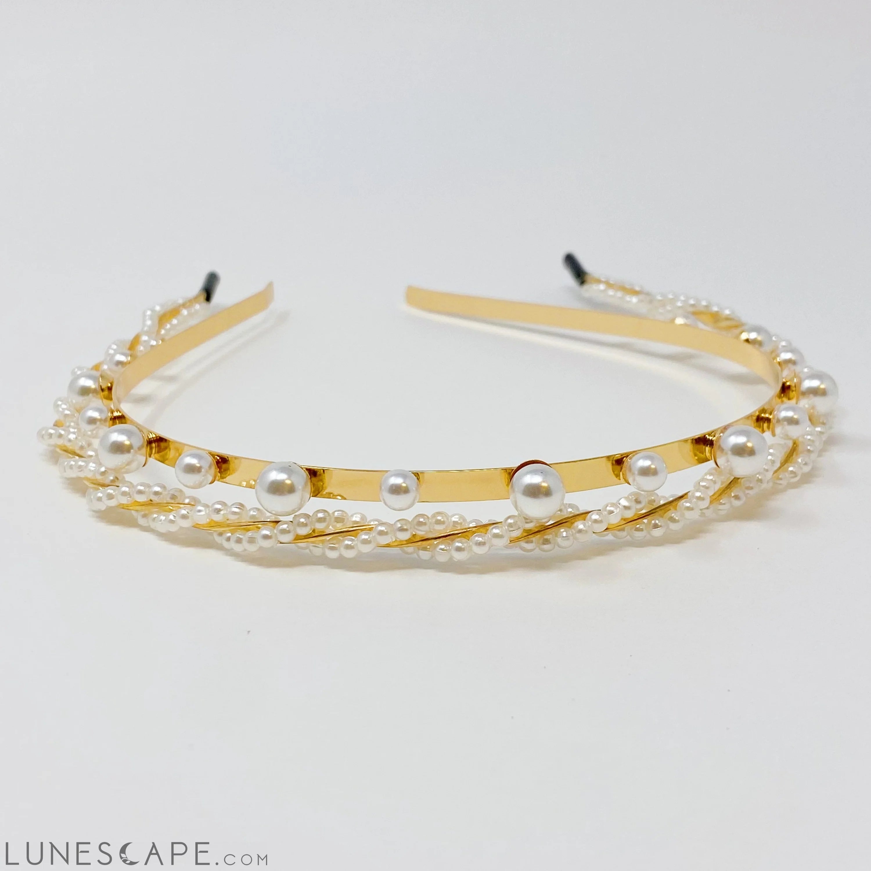 Precious Pearl Headband Set of 2 LUNESCAPE