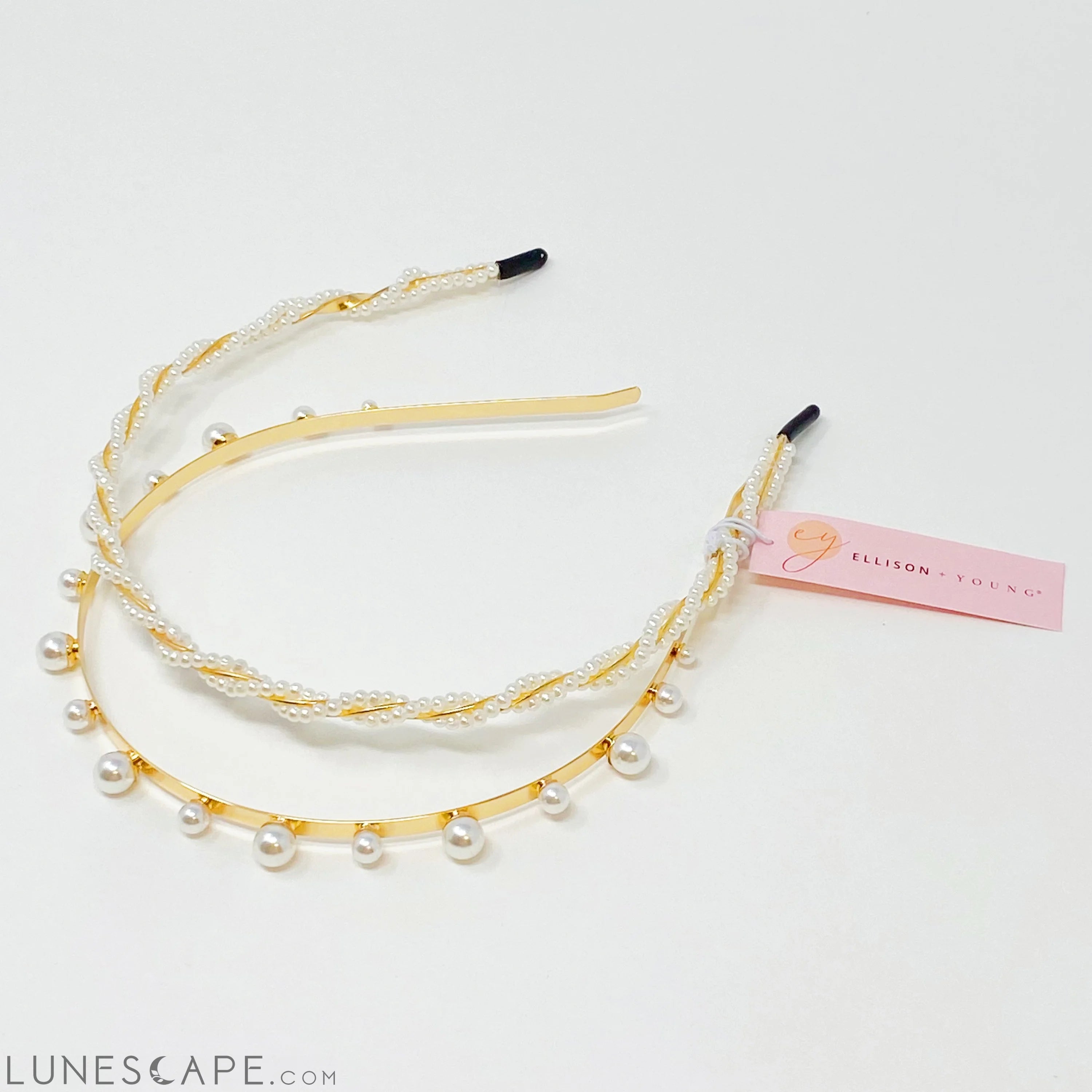 Precious Pearl Headband Set of 2 LUNESCAPE