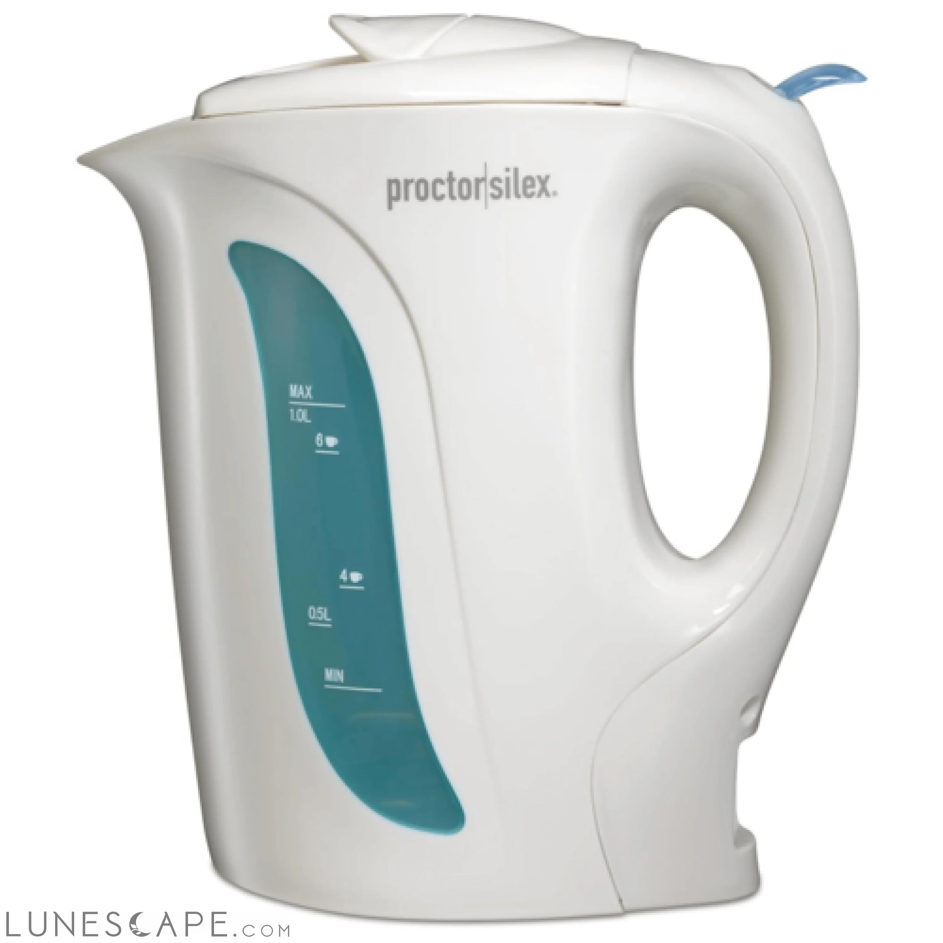 Proctor Silex 1.0 Liter Electric Tea Kettle Water-Boiler and Heater LUNESCAPE