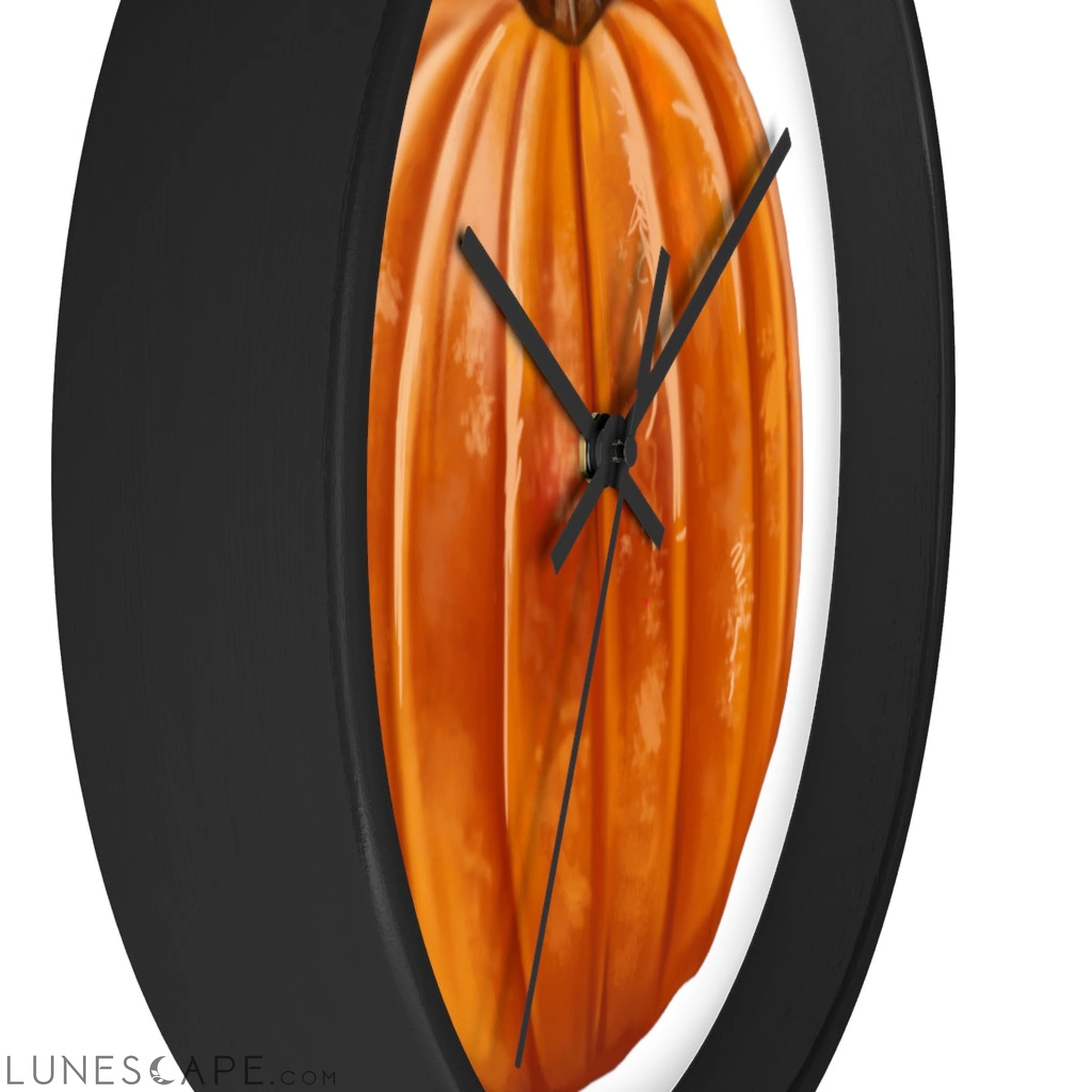 Pumpkin Wall clock LUNESCAPE