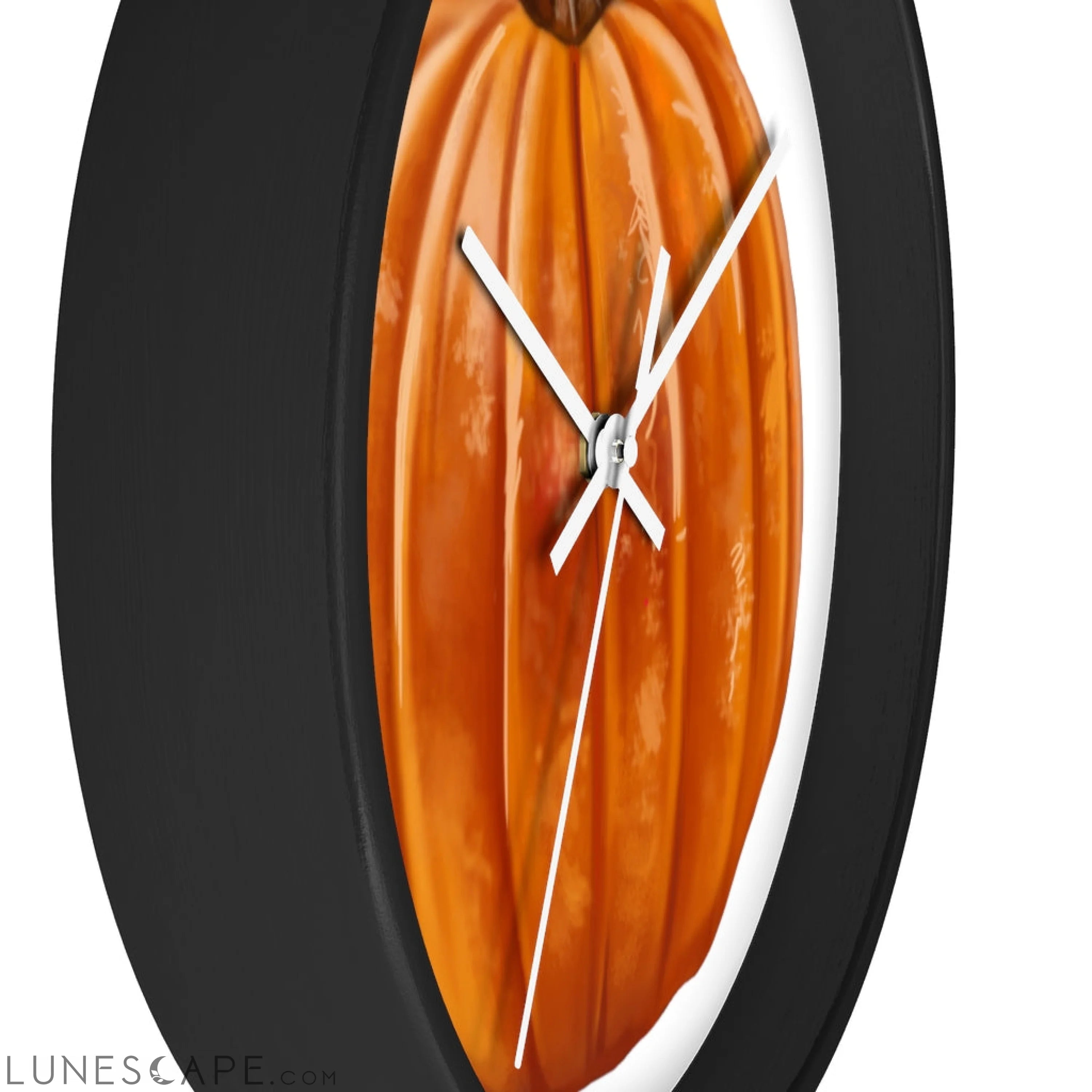 Pumpkin Wall clock LUNESCAPE