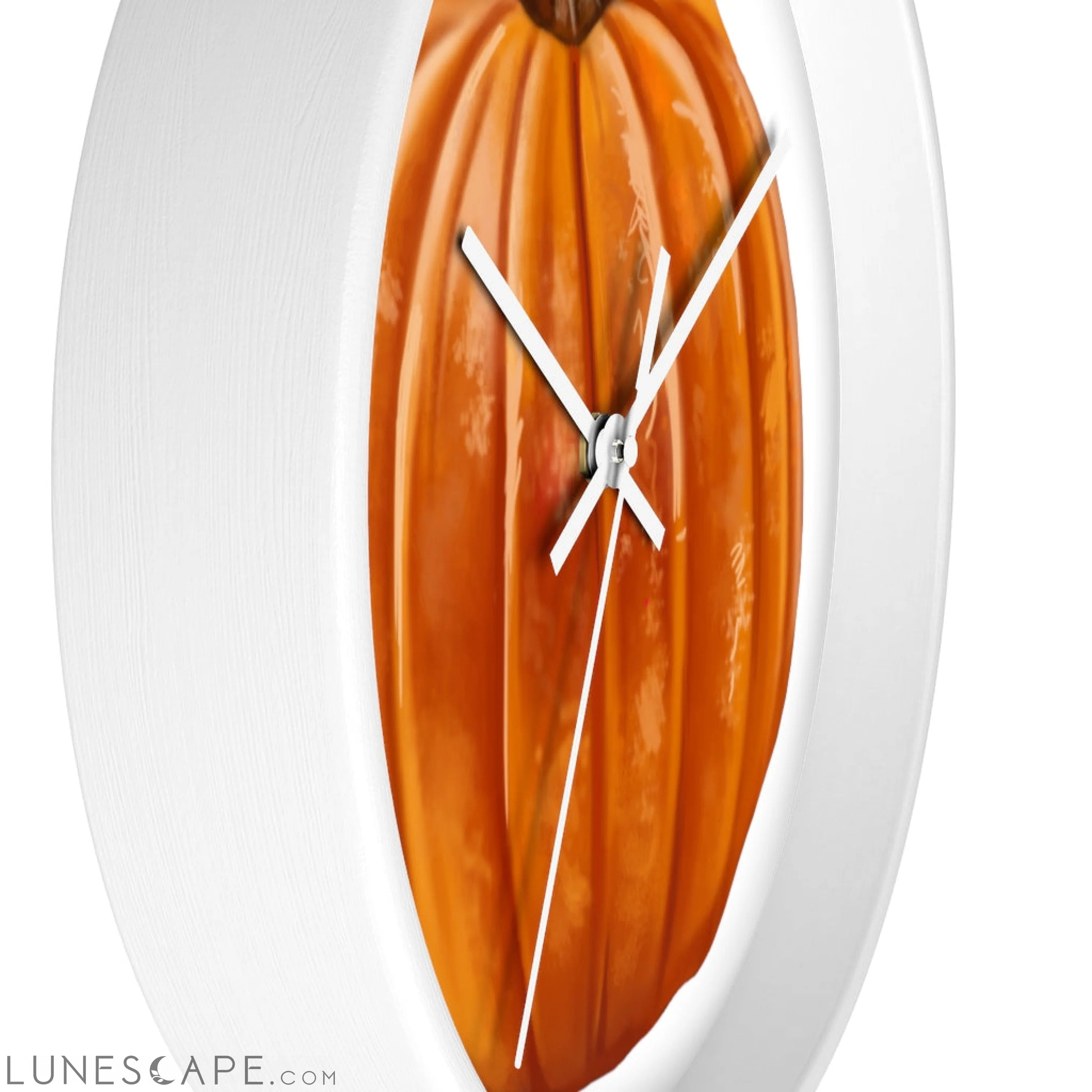 Pumpkin Wall clock LUNESCAPE