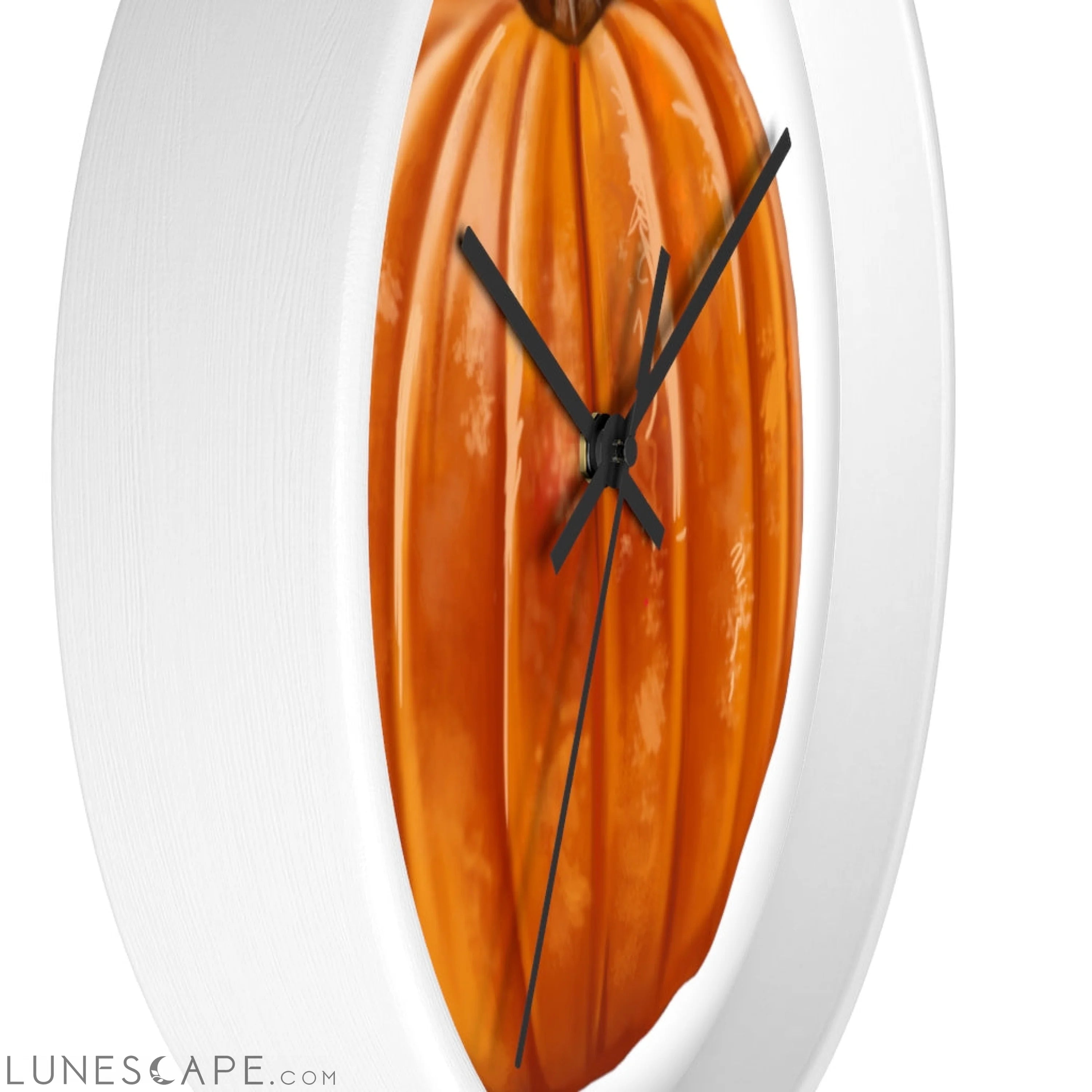 Pumpkin Wall clock LUNESCAPE