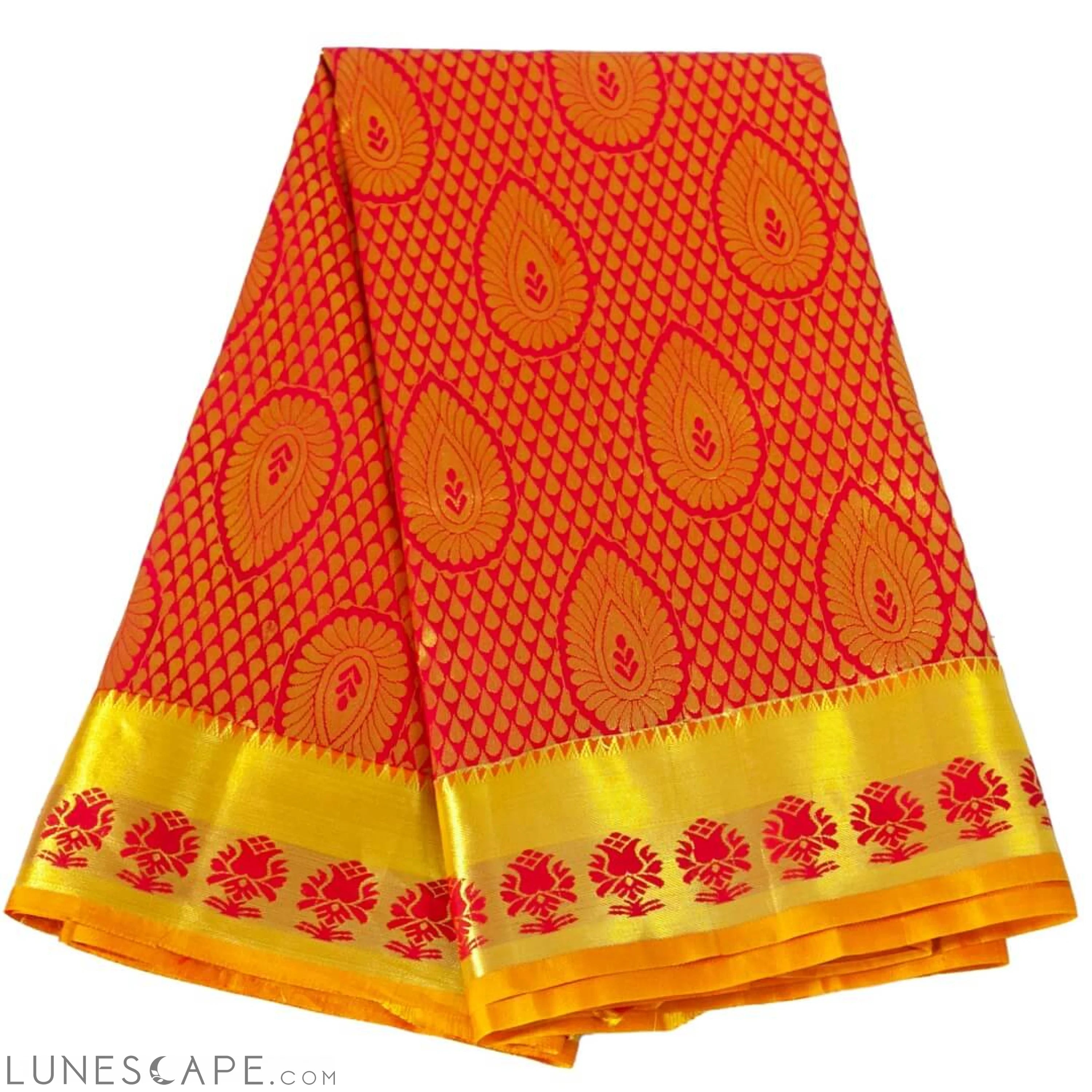 Pure Kanjeevaram Silk Saree LUNESCAPE