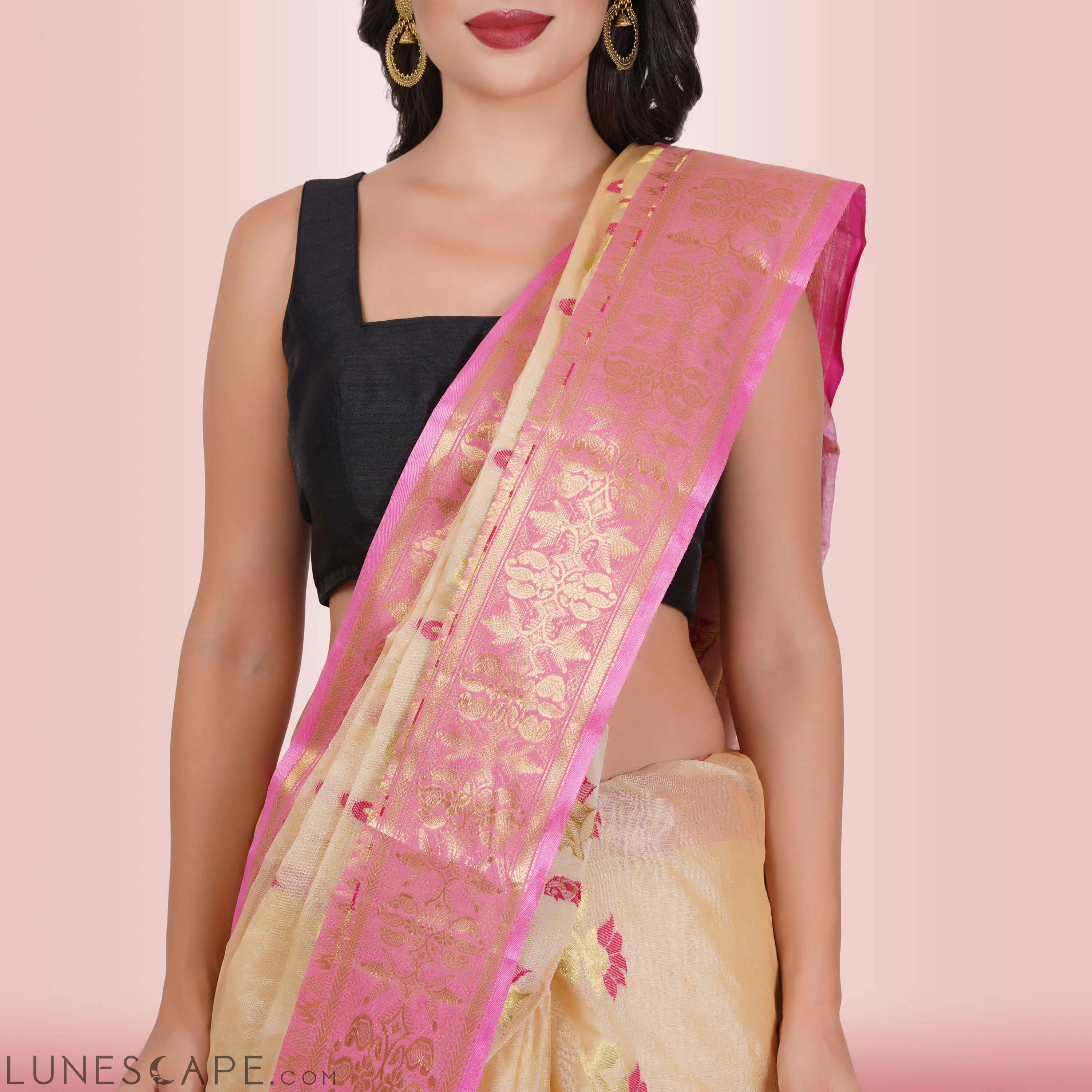 Pure Tussar Silk Sarees LUNESCAPE