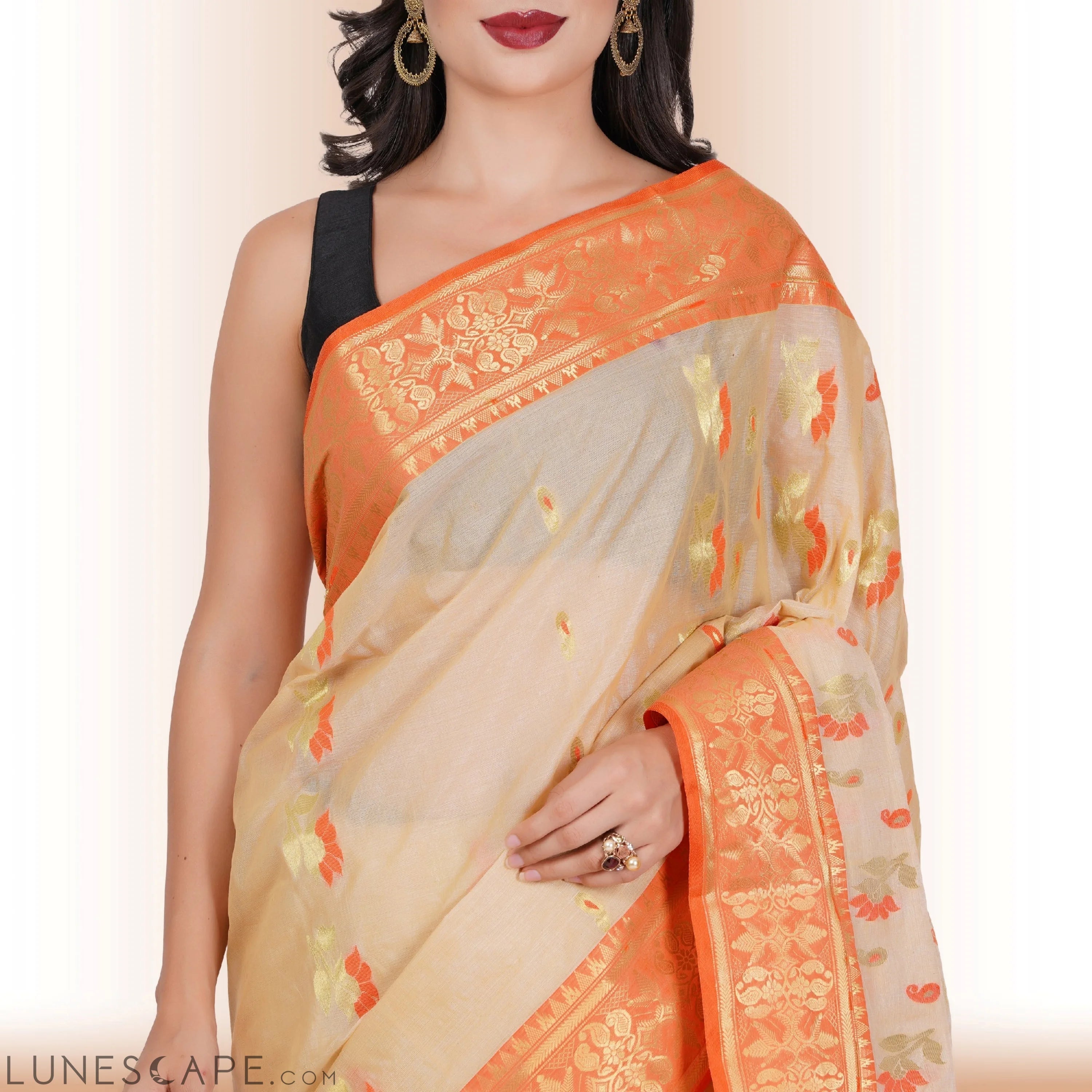 Pure Tussar Silk Sarees LUNESCAPE