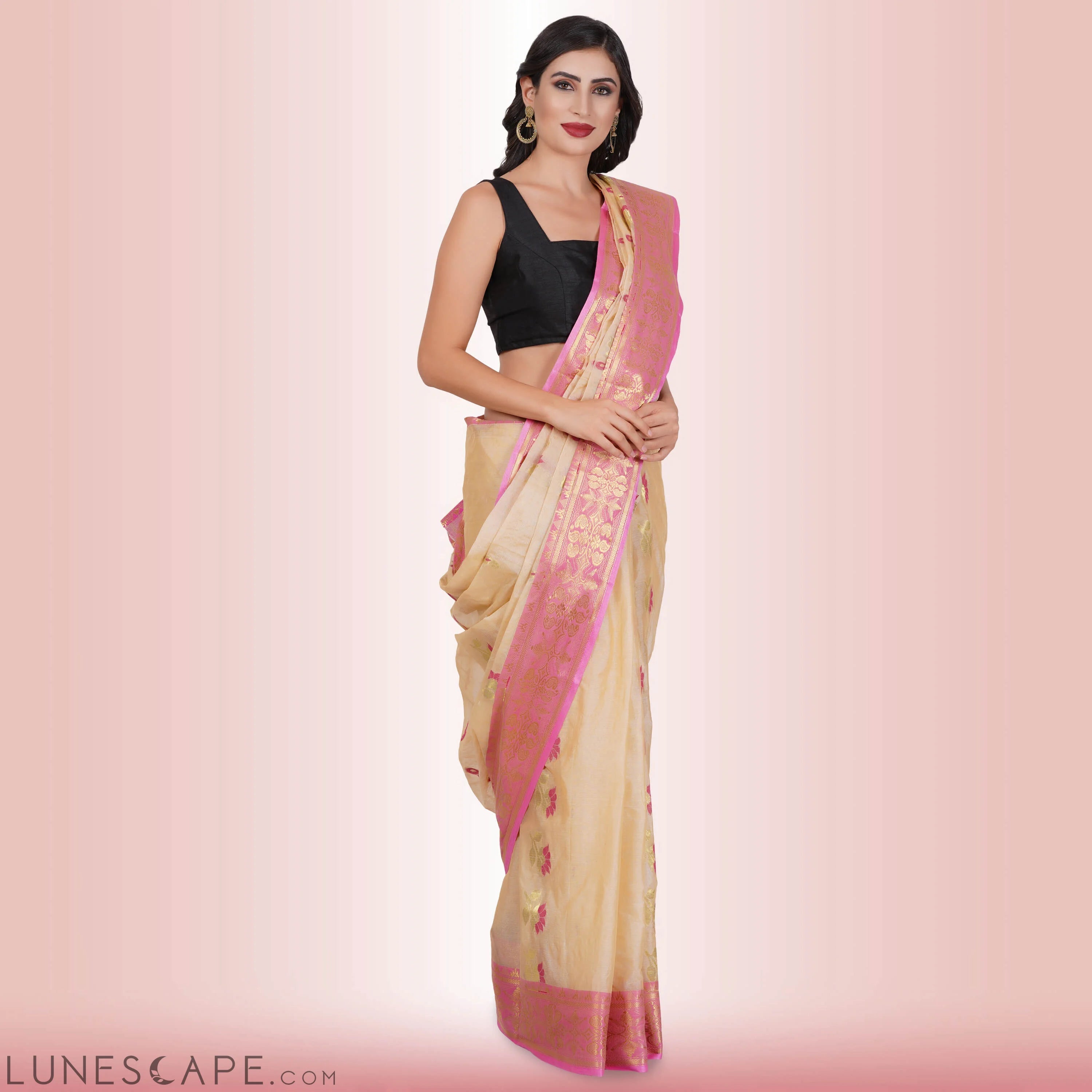 Pure Tussar Silk Sarees LUNESCAPE
