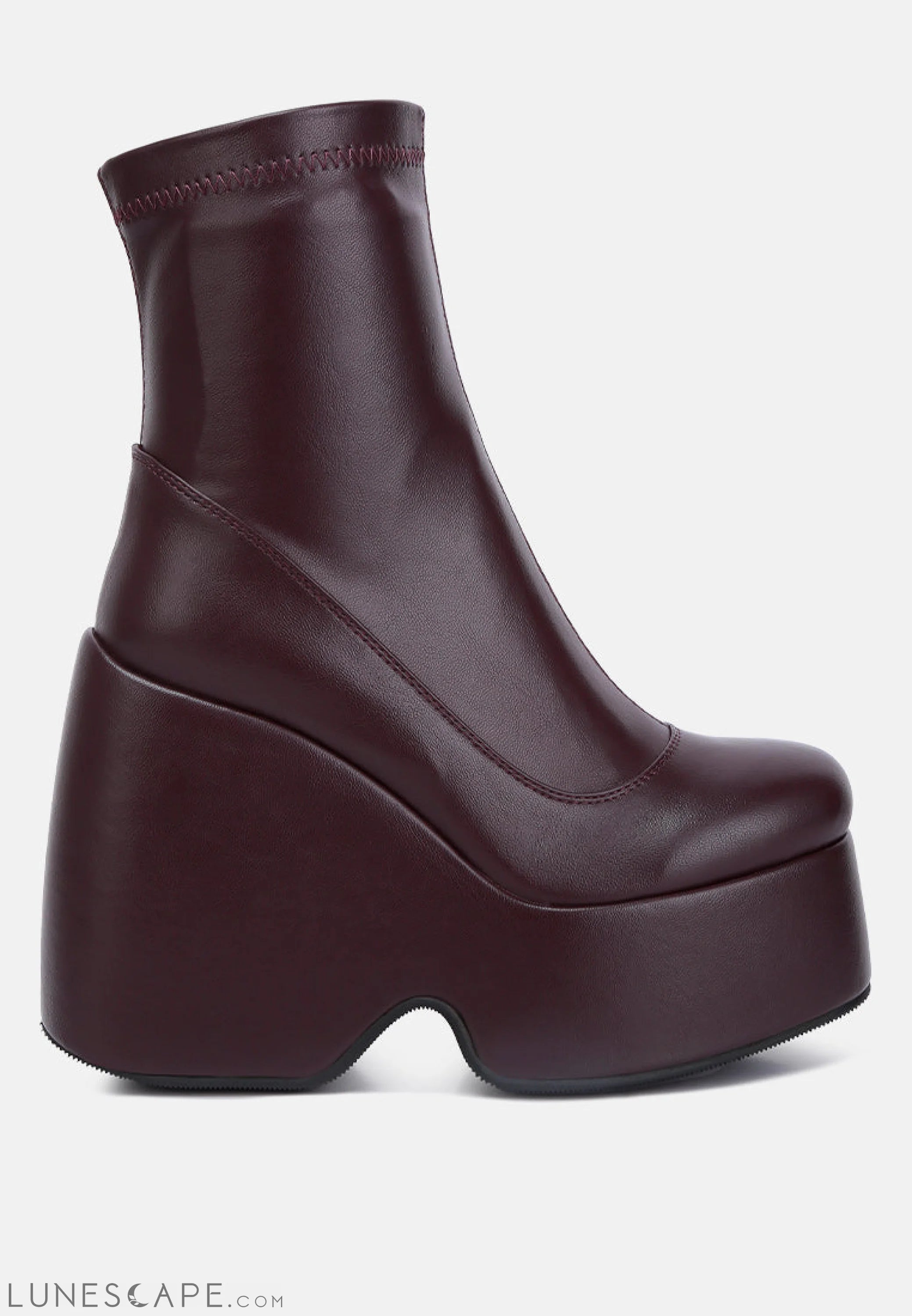 Purnell High Platform Ankle Boots LUNESCAPE