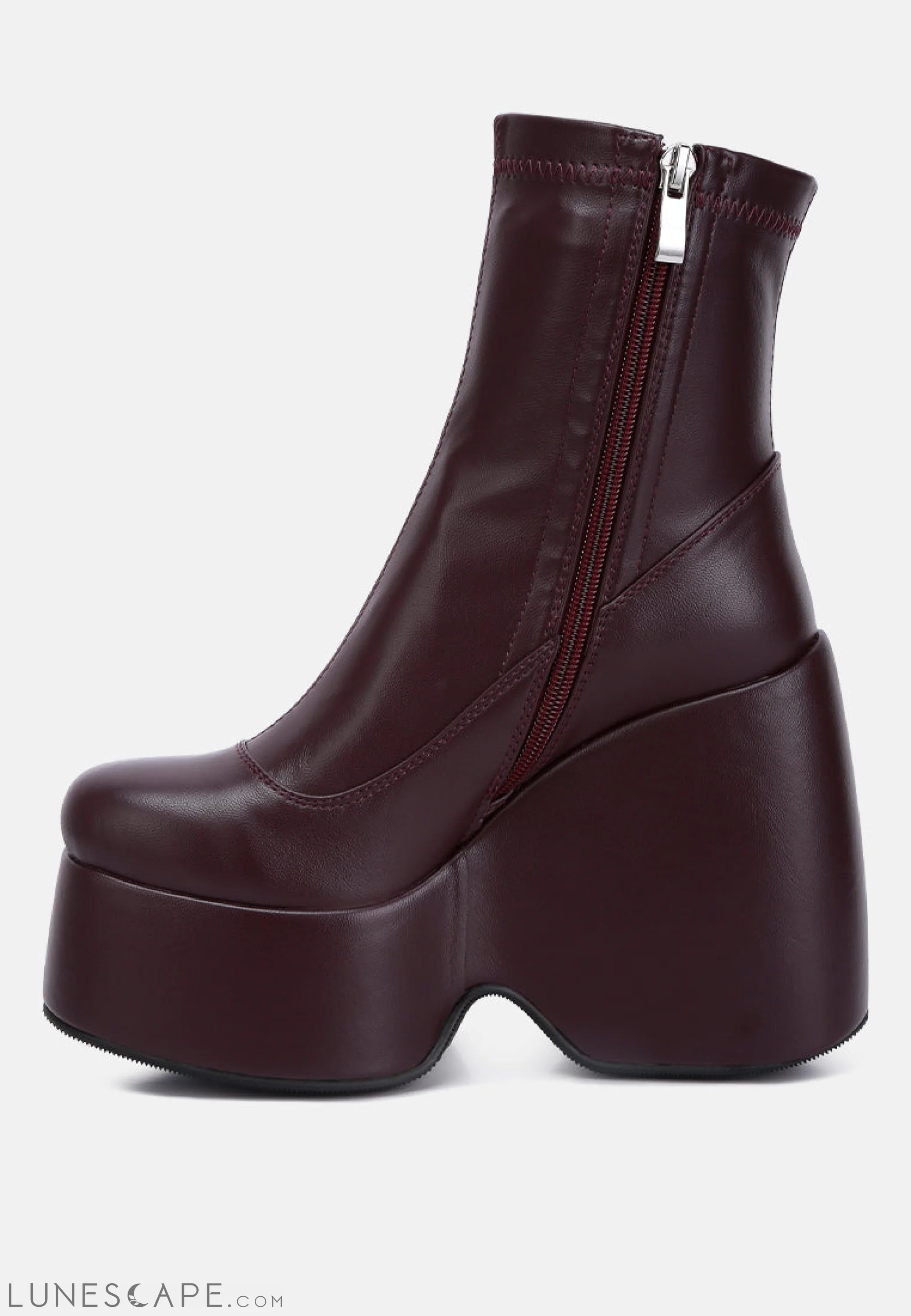 Purnell High Platform Ankle Boots LUNESCAPE