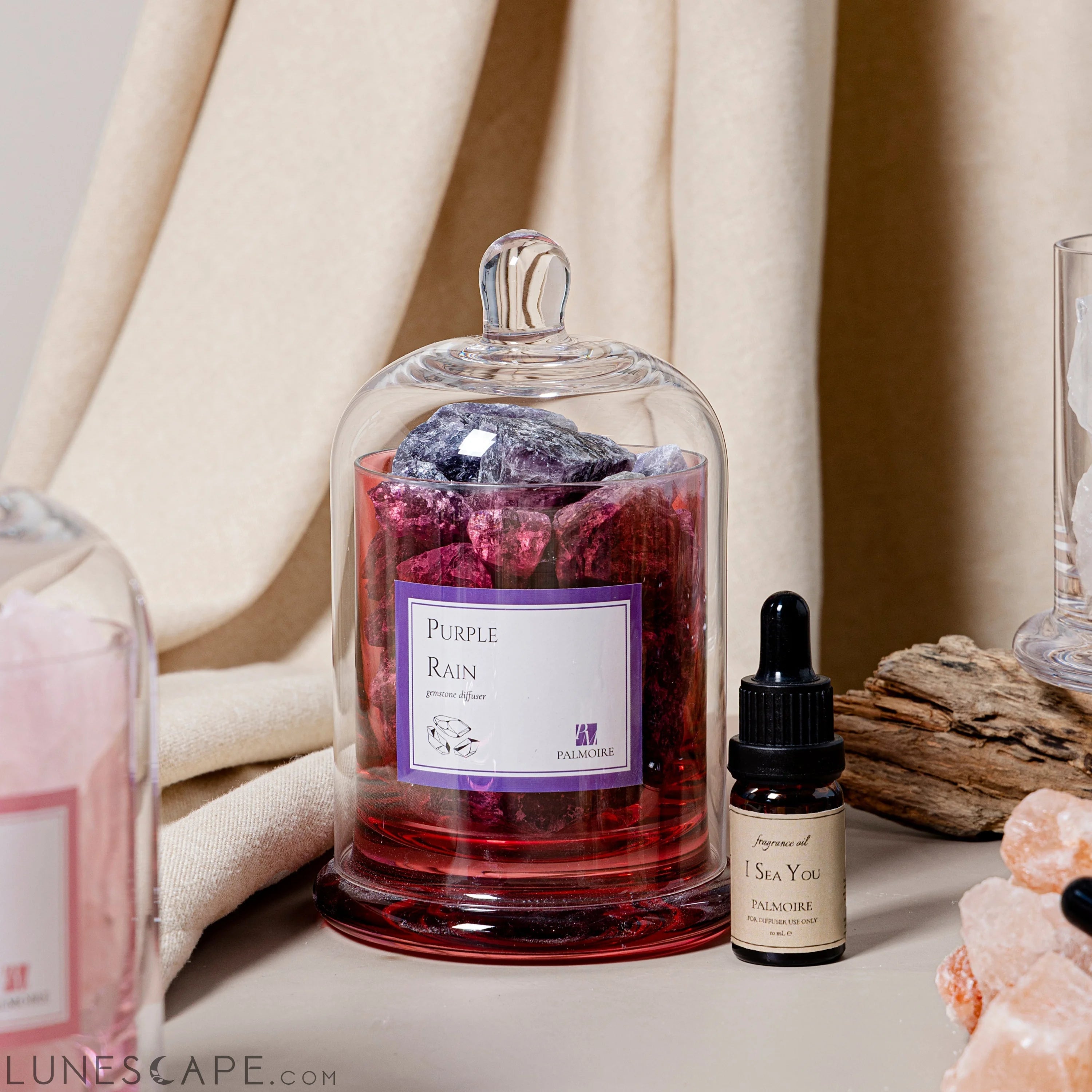 Purple Rain Gemstone Diffuser LUNESCAPE