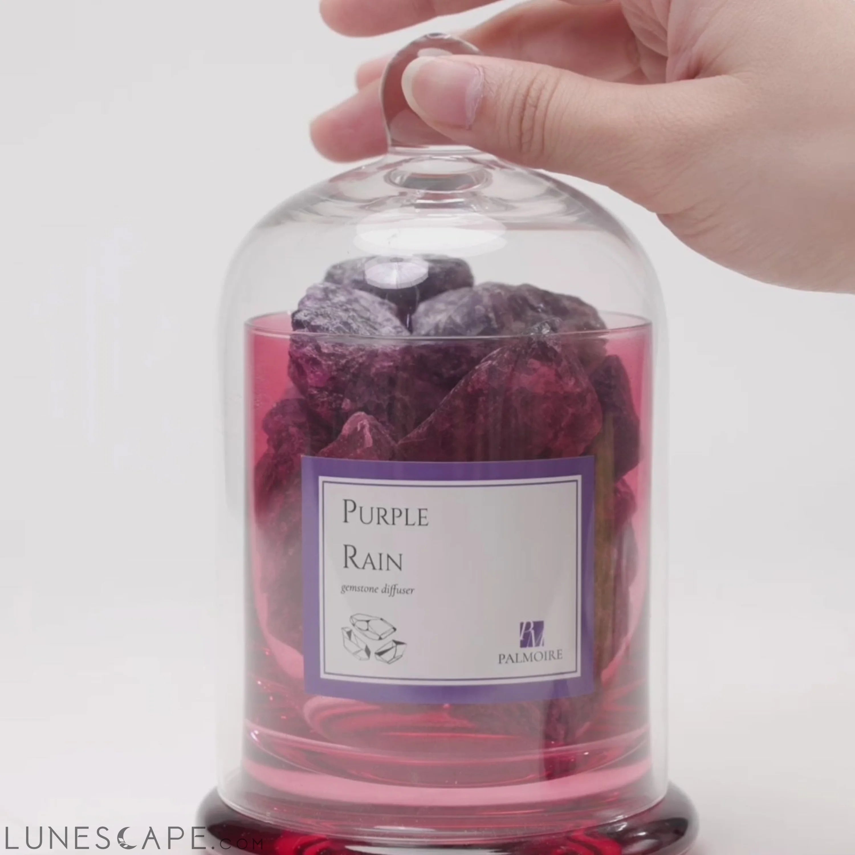 Purple Rain Gemstone Diffuser LUNESCAPE