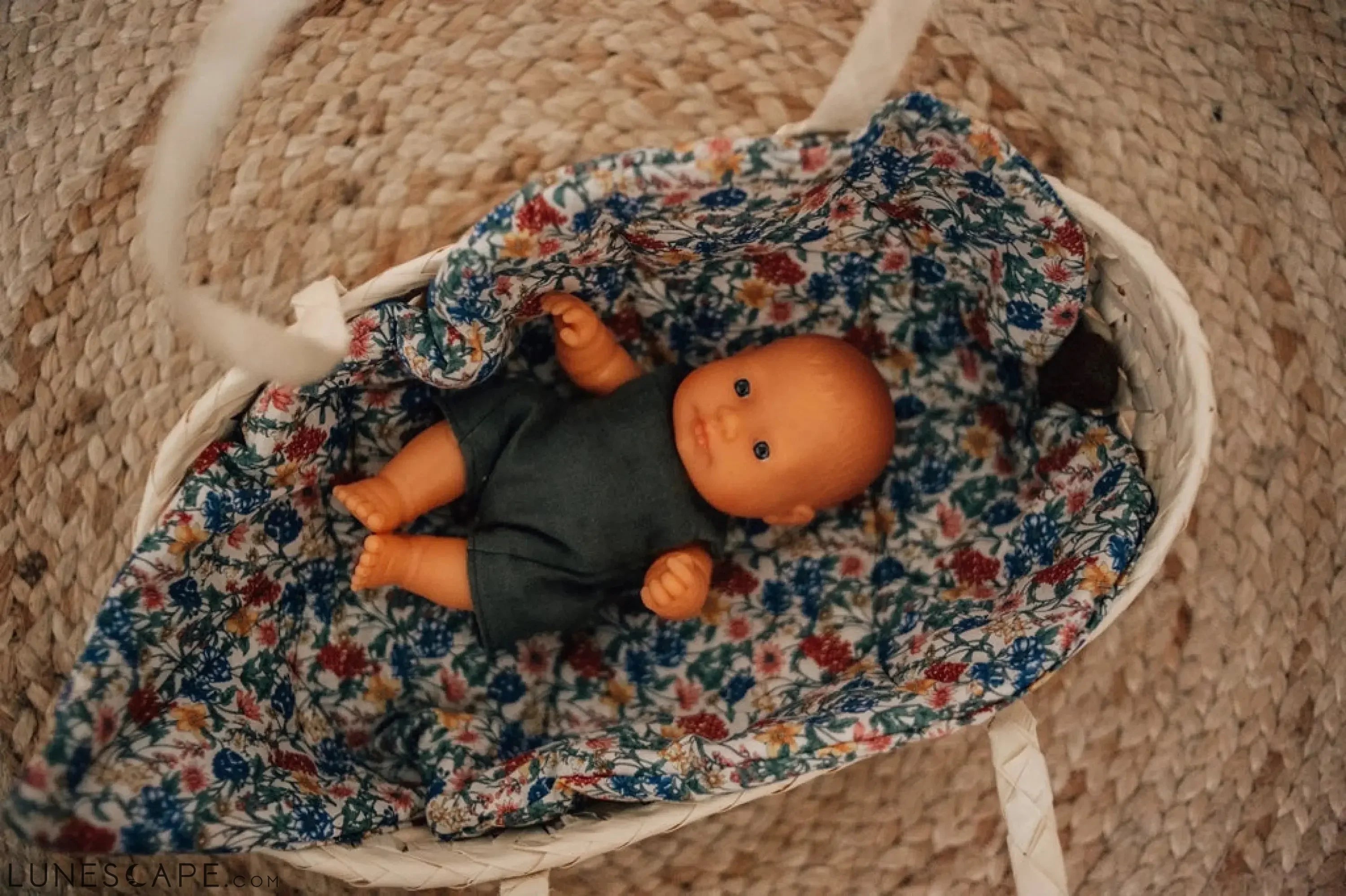 QToys Australia Seagrass Doll Carrier LUNESCAPE