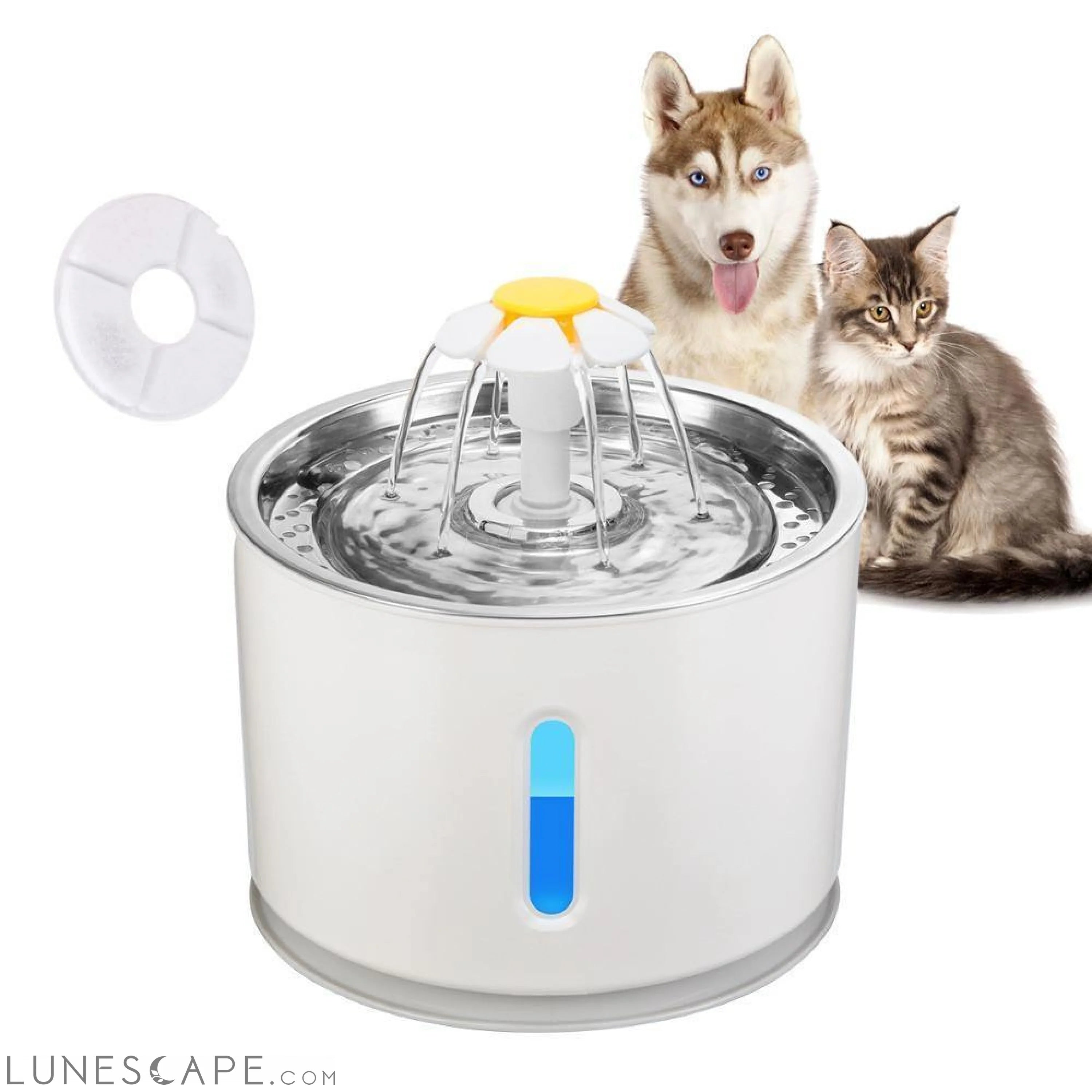 Rainshowers Drinking Fountain for Pets LUNESCAPE