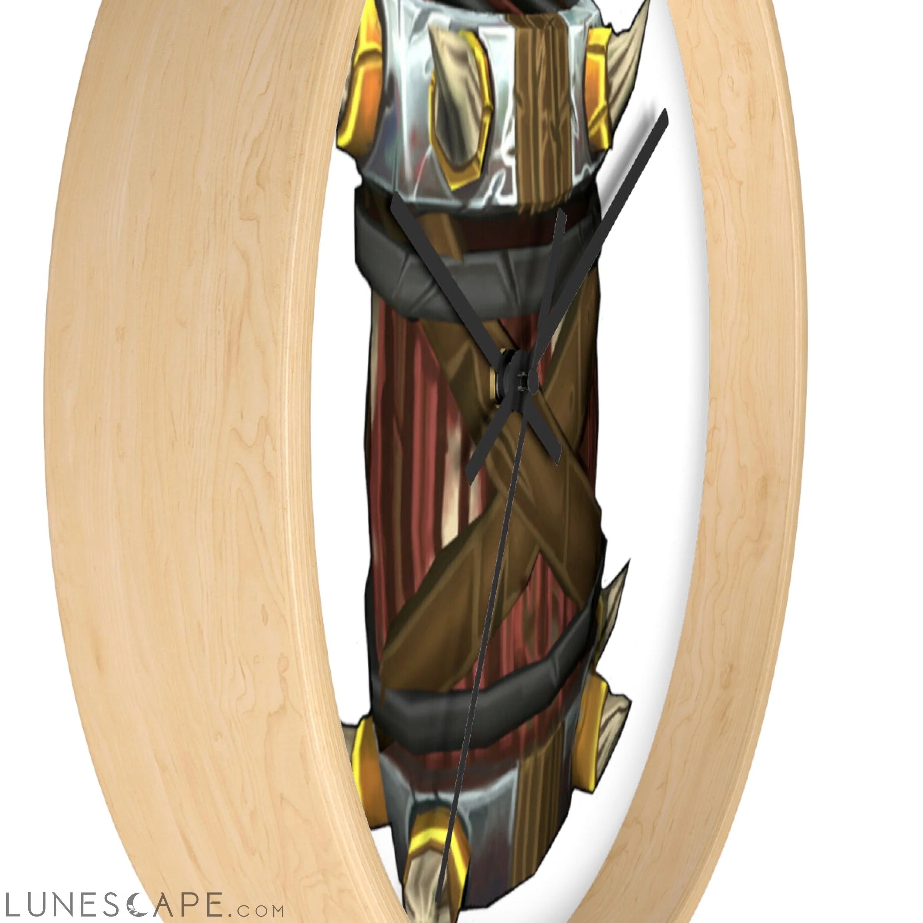 Raptor Barrel Wall clock LUNESCAPE