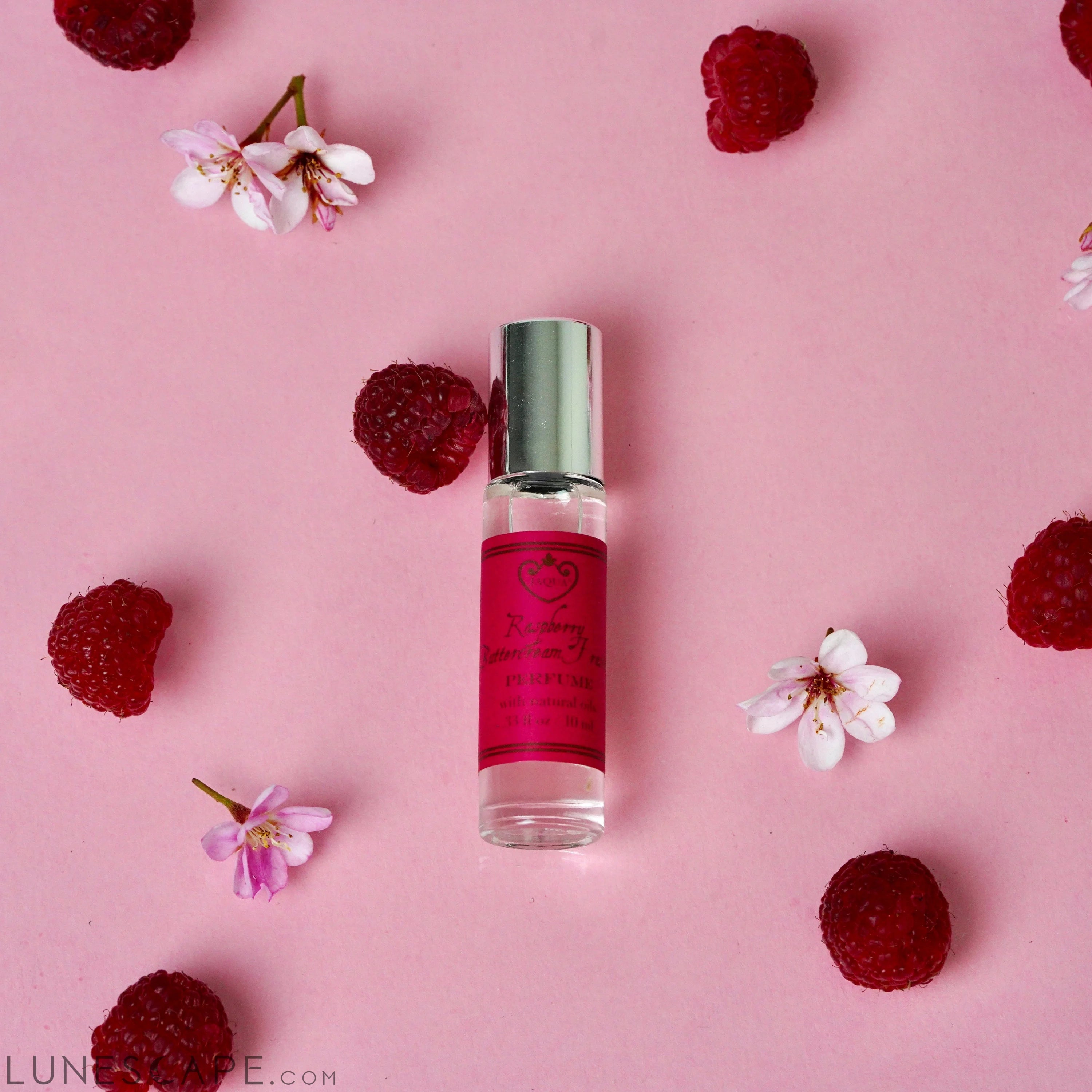 Raspberry Buttercream Frosting Roll-On Perfume Oil LUNESCAPE