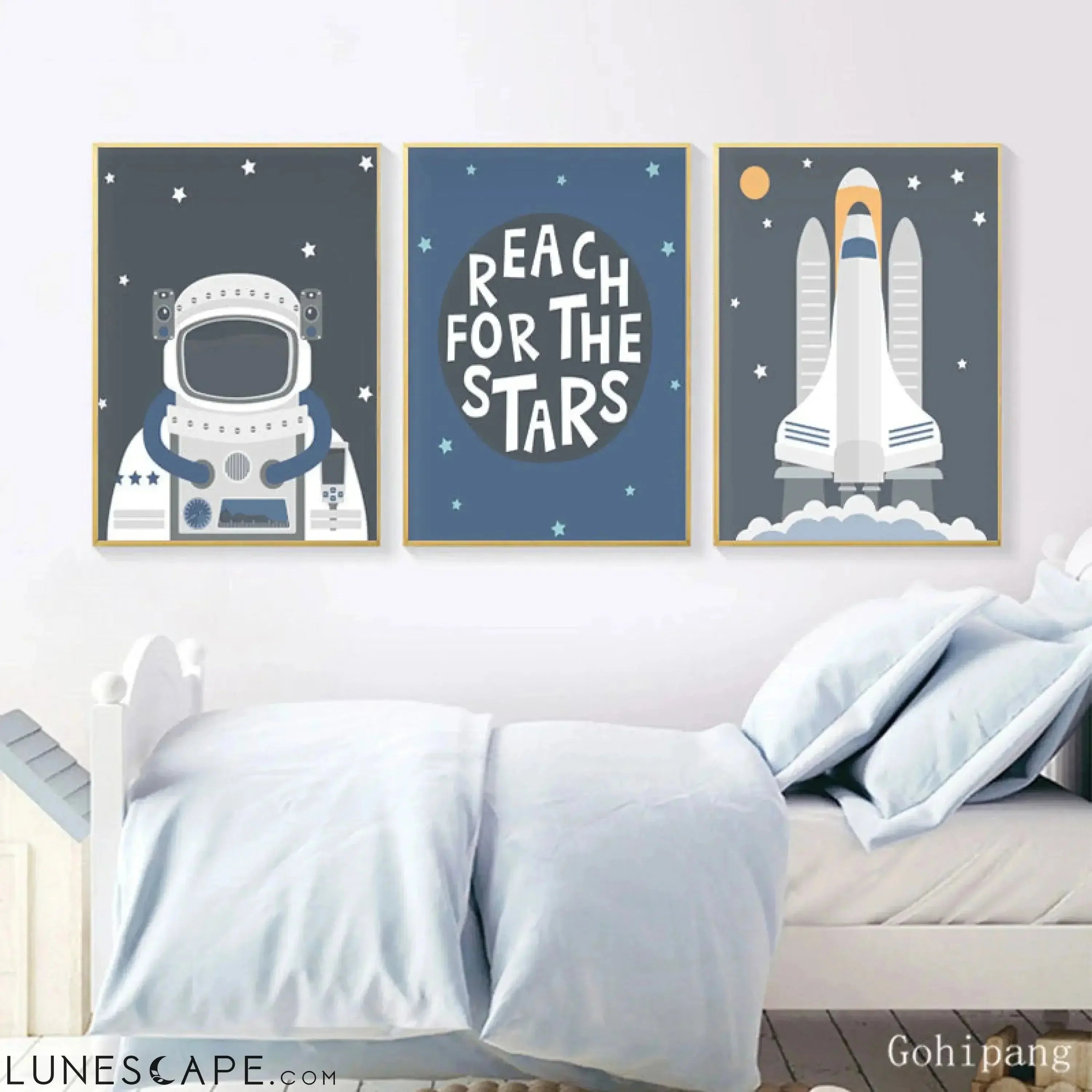 Reach for the Stars Wall Print LUNESCAPE
