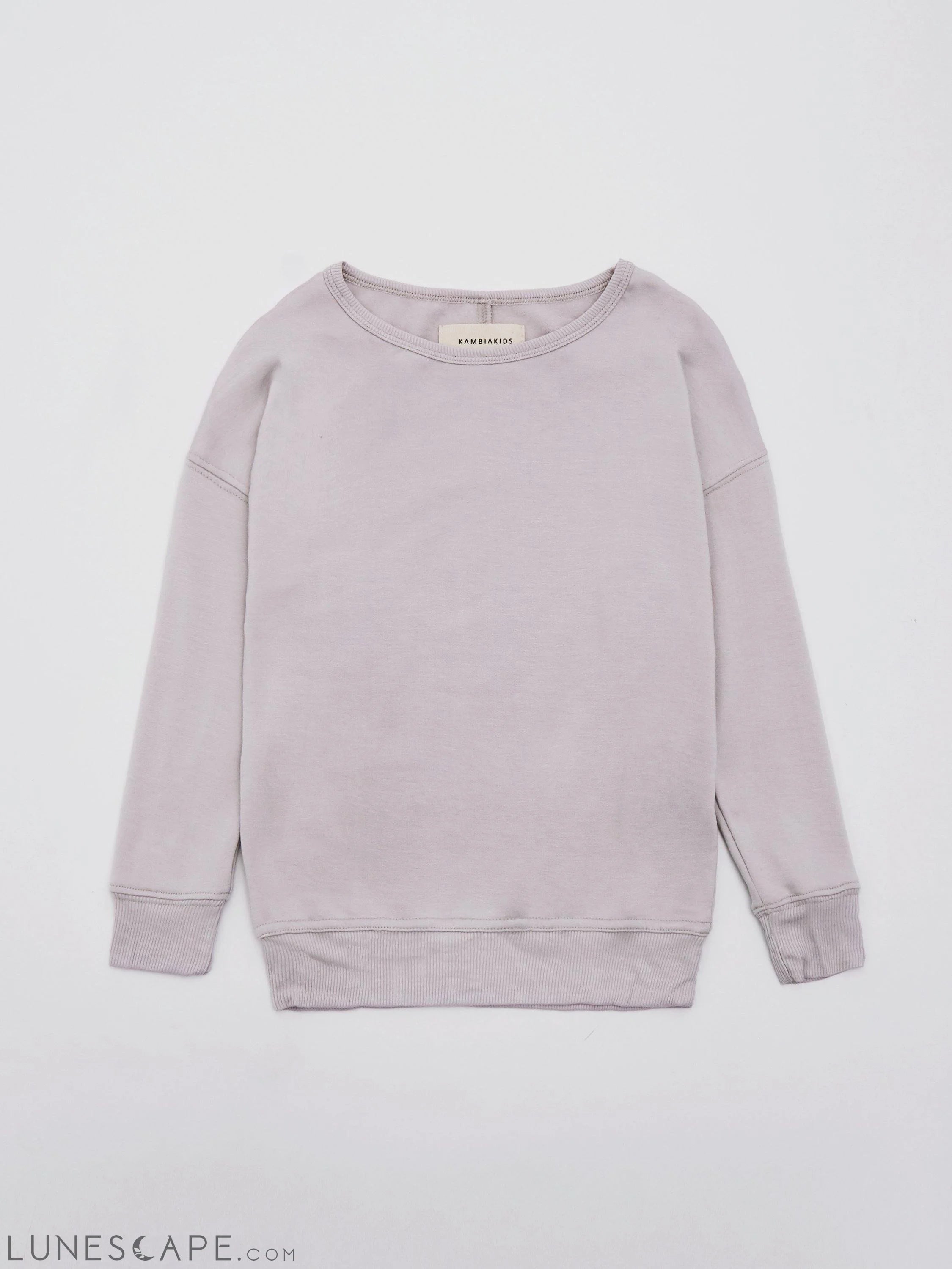 Recycled Bamboo Crewneck Warmie Sweatshirt - Dusk LUNESCAPE