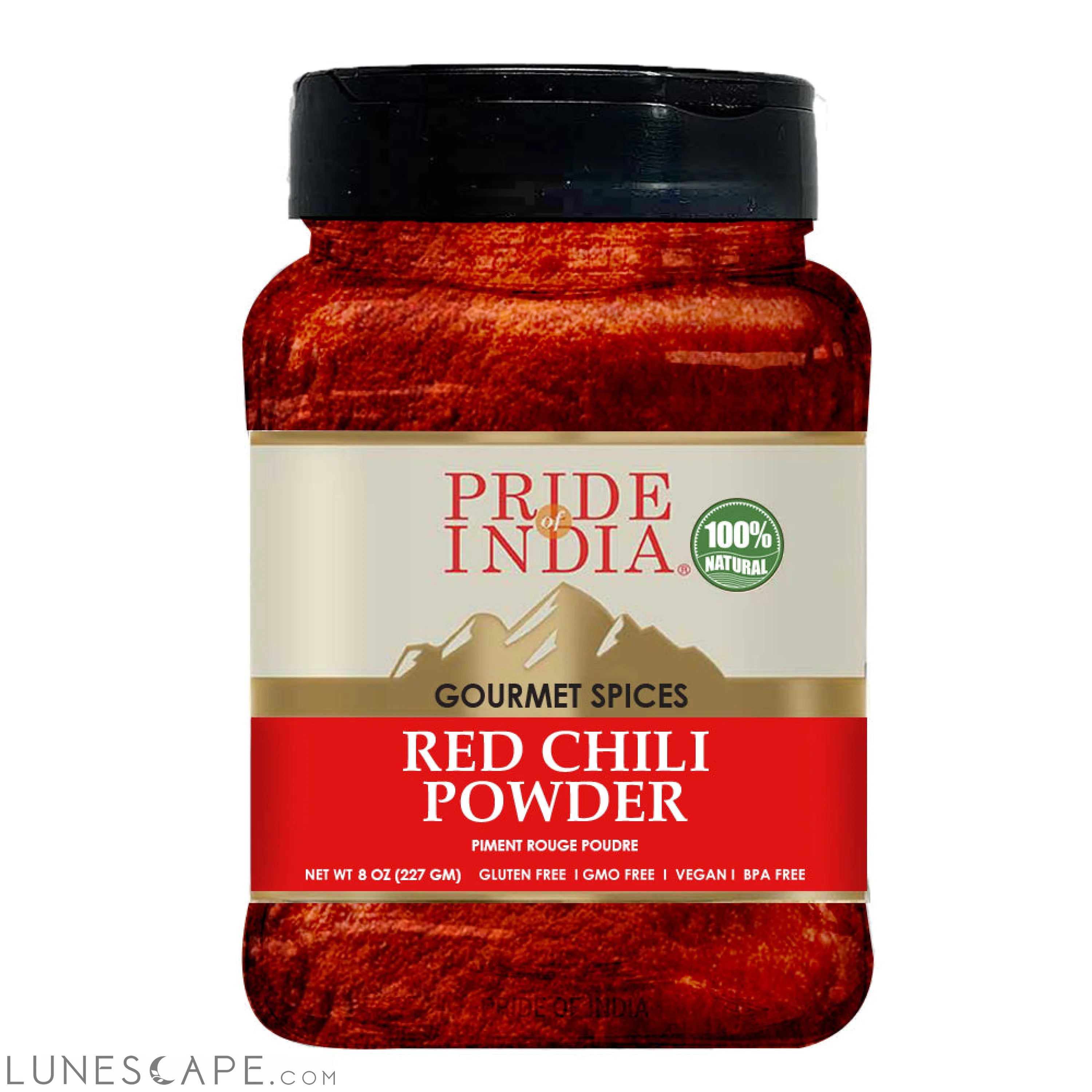 Red Chili Ground Hot - 8 oz LUNESCAPE