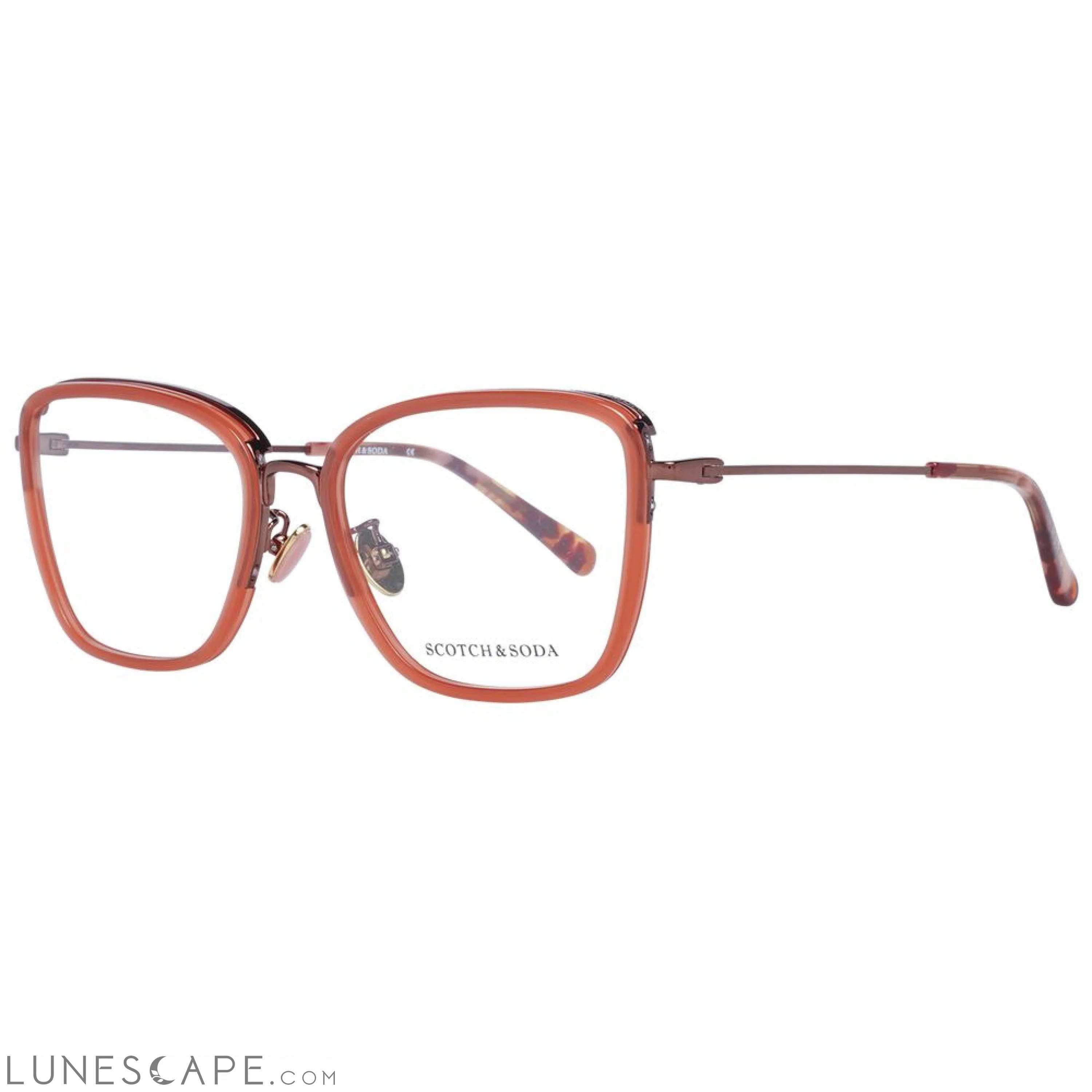 Red Women Optical Frames LUNESCAPE