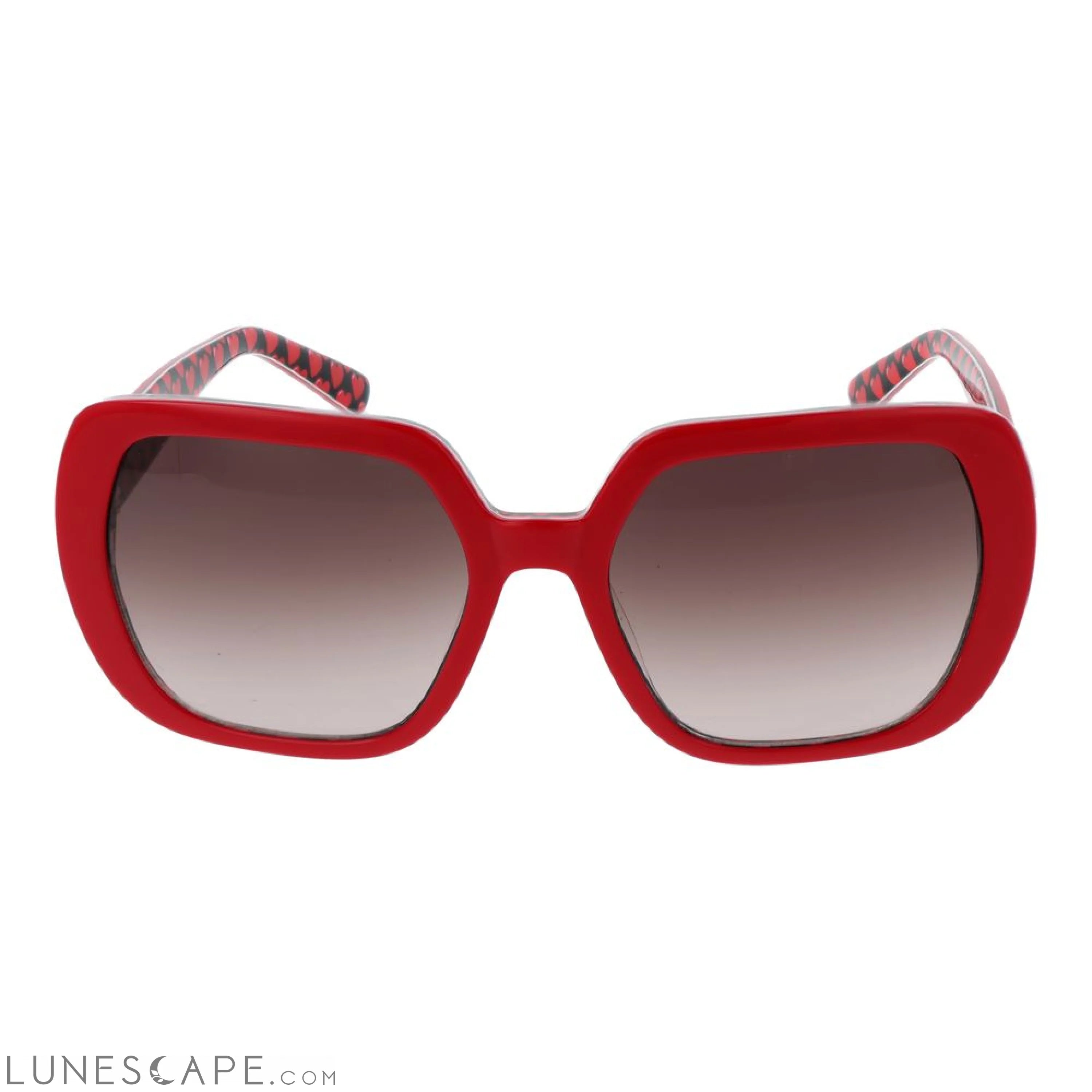 Red Women Sunglasses LUNESCAPE