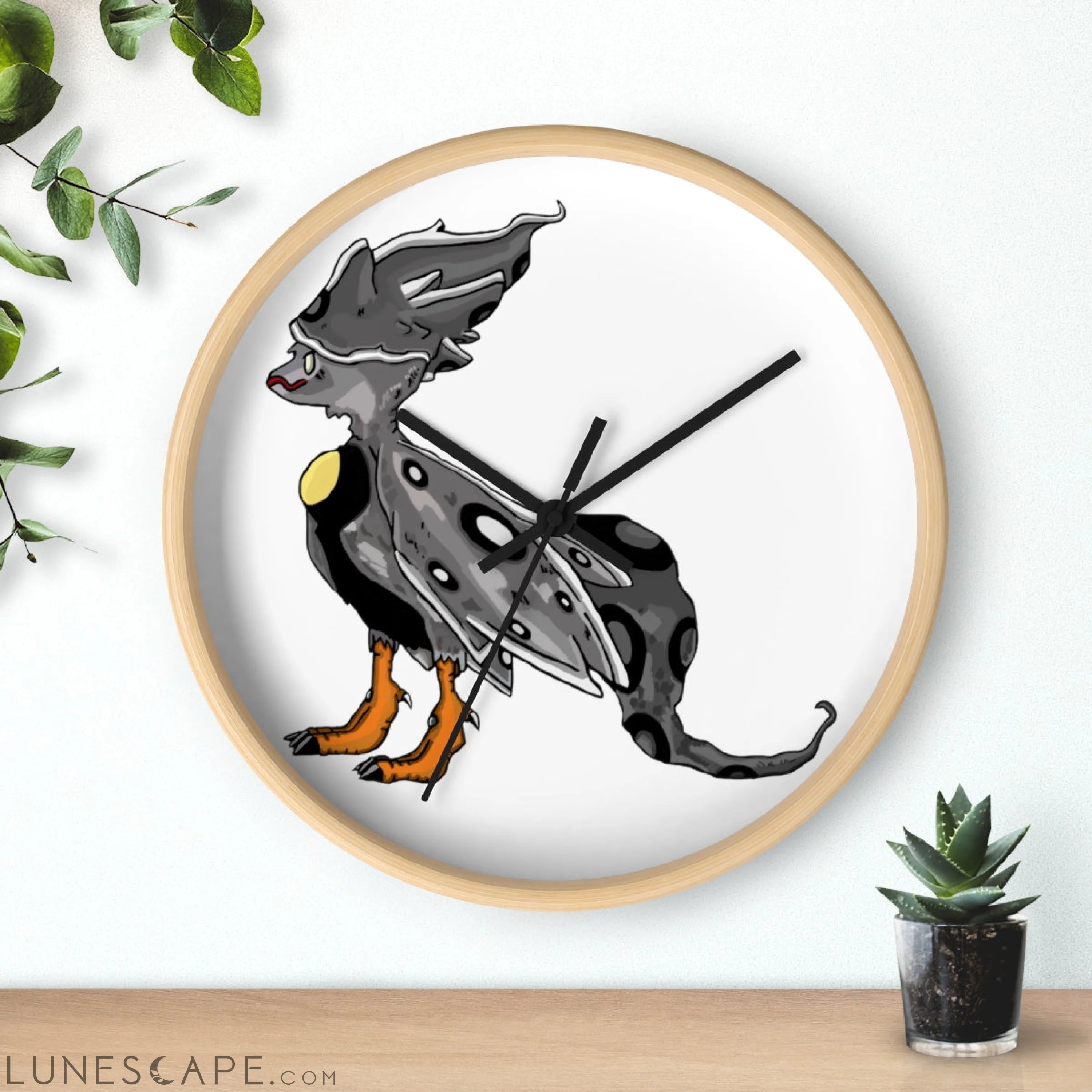 Rerann Wall clock LUNESCAPE