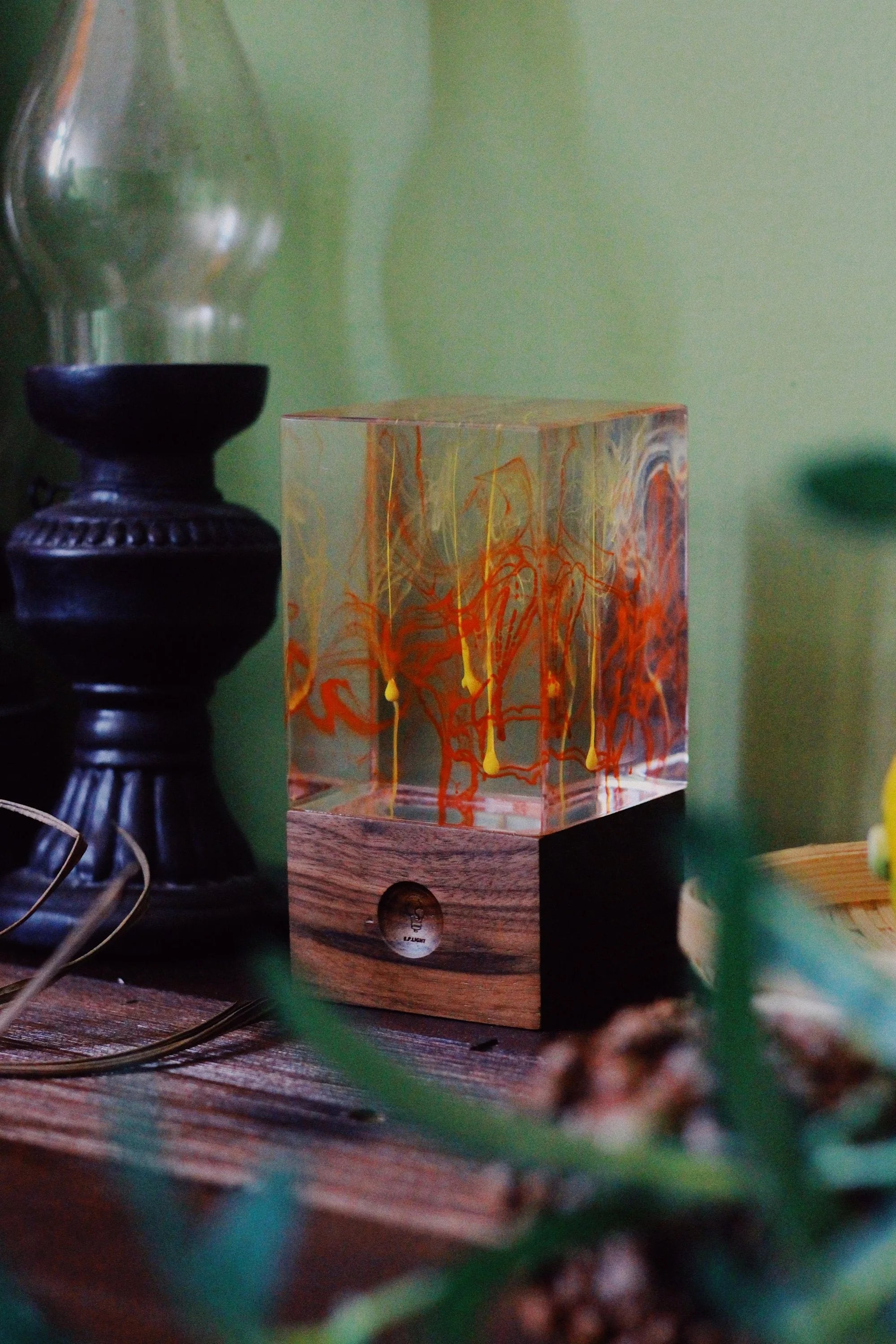 Resin table decor - Solar LUNESCAPE