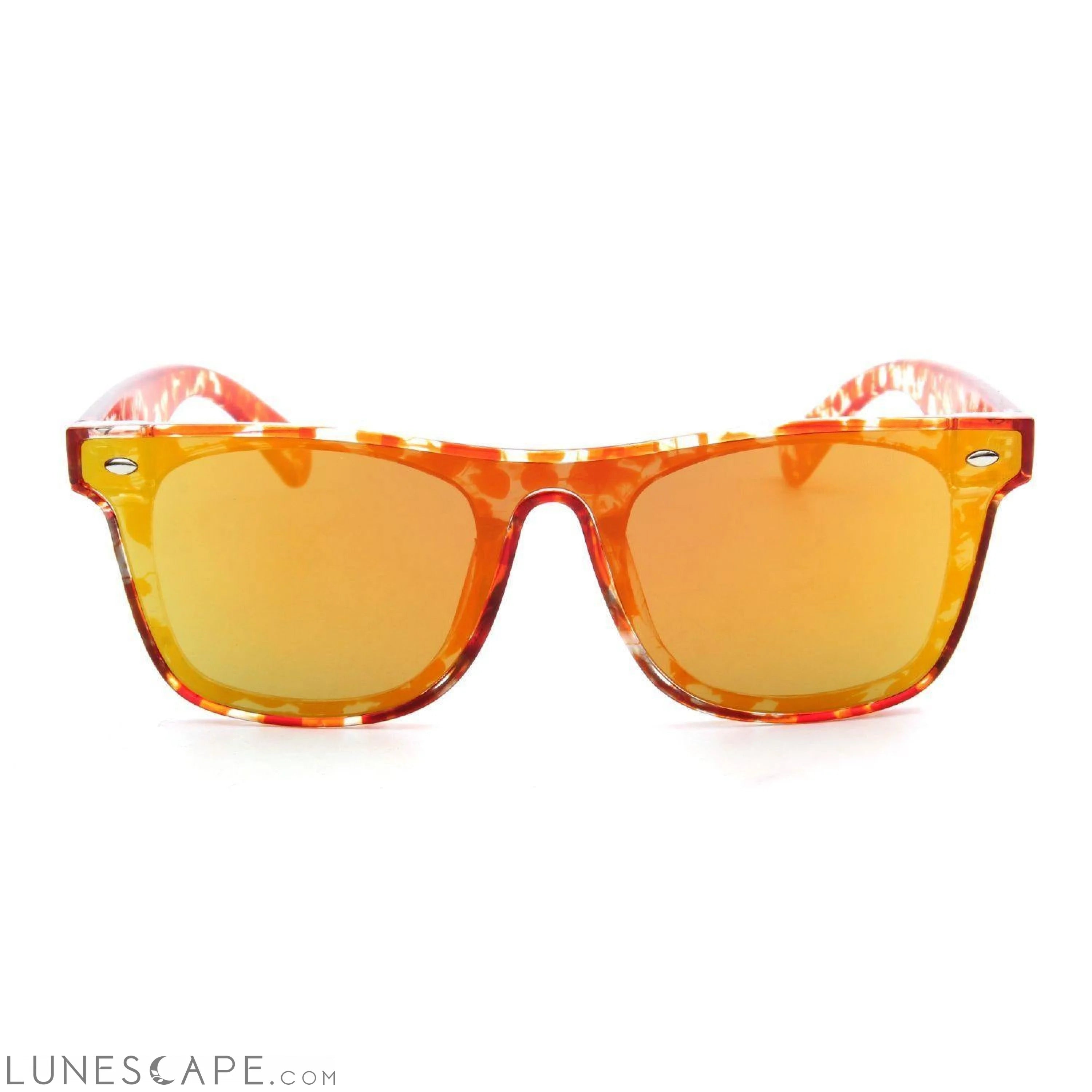 Retro Lucite Sunglasses LUNESCAPE