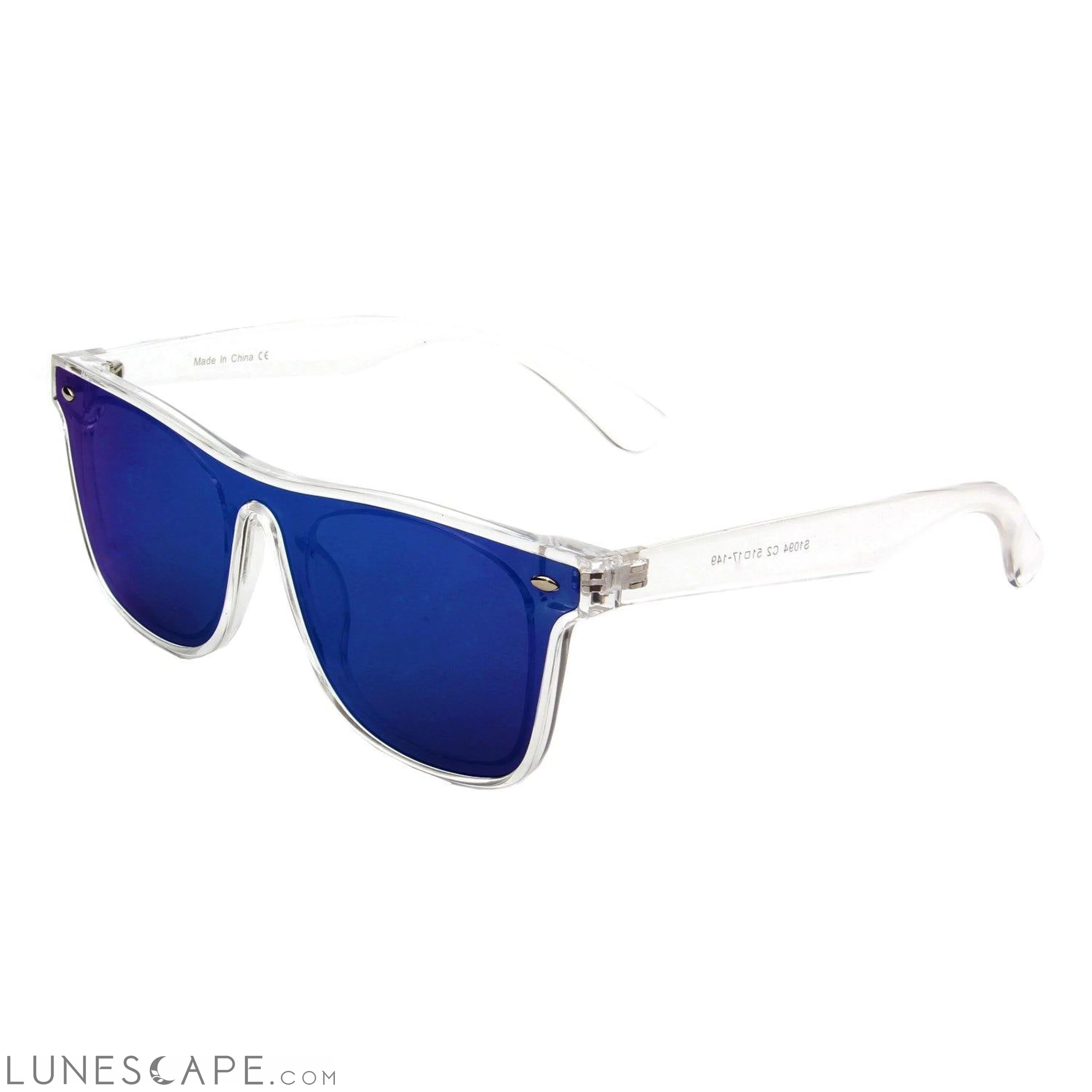 Retro Lucite Sunglasses LUNESCAPE