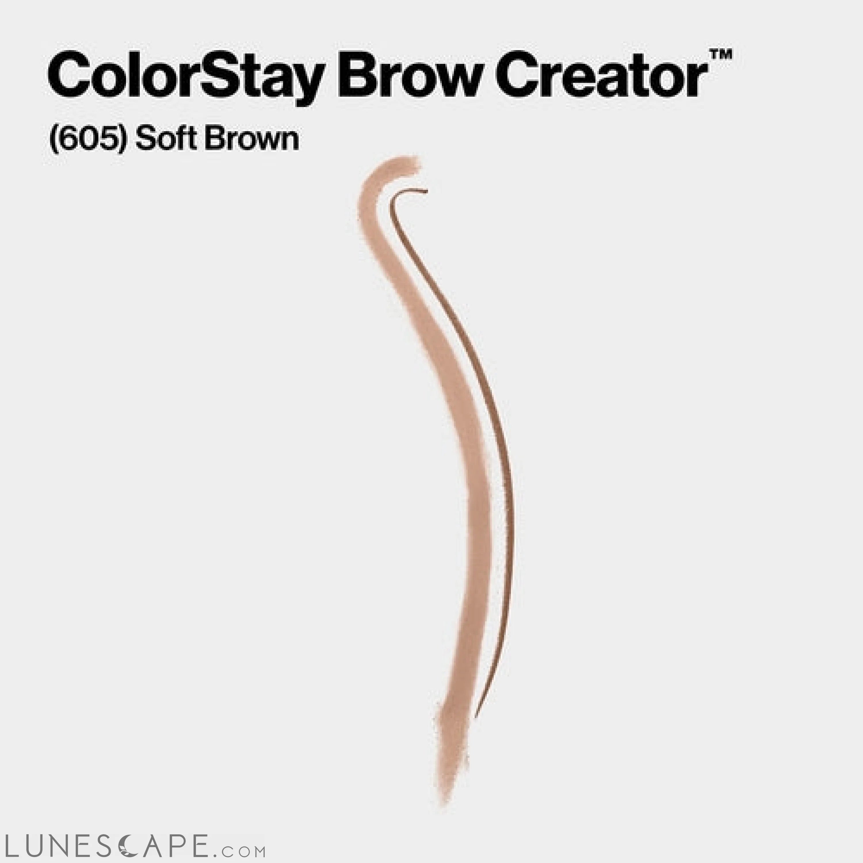 REVLON ColorStay Brow Creator Micro Pencil Powder & Brush LUNESCAPE