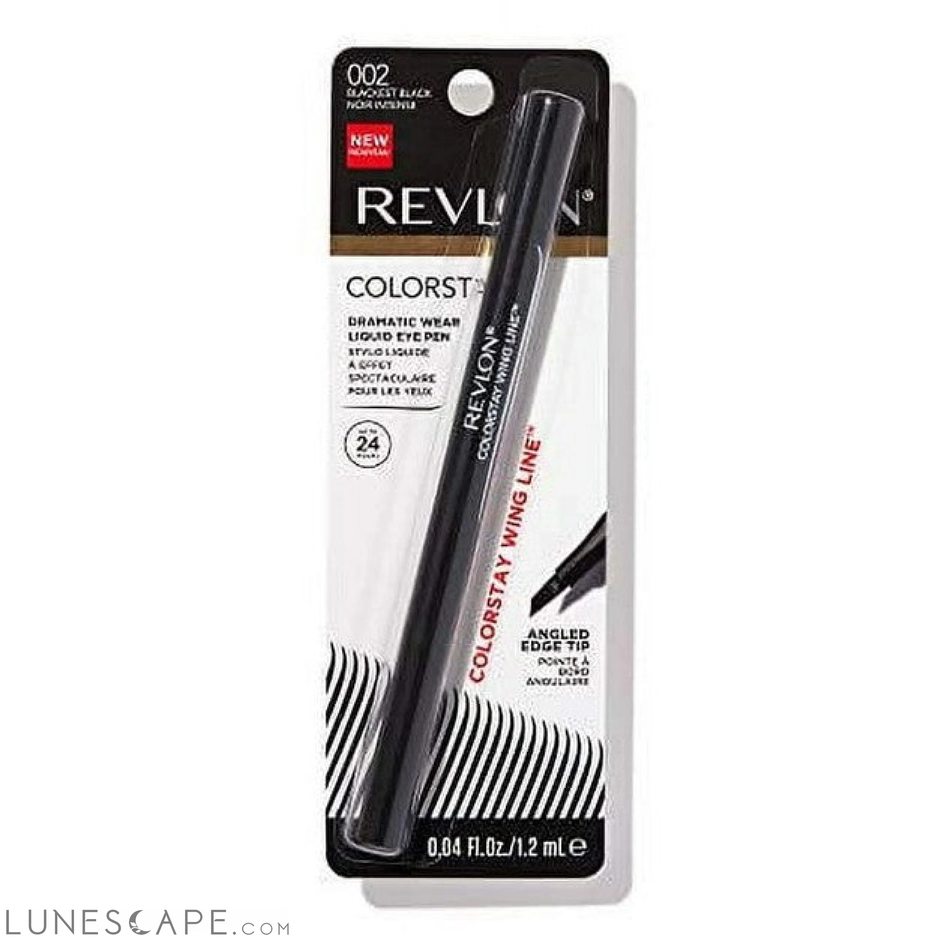 REVLON Dramatic Wear Liquid Eye Pen Angled Edge Tip LUNESCAPE