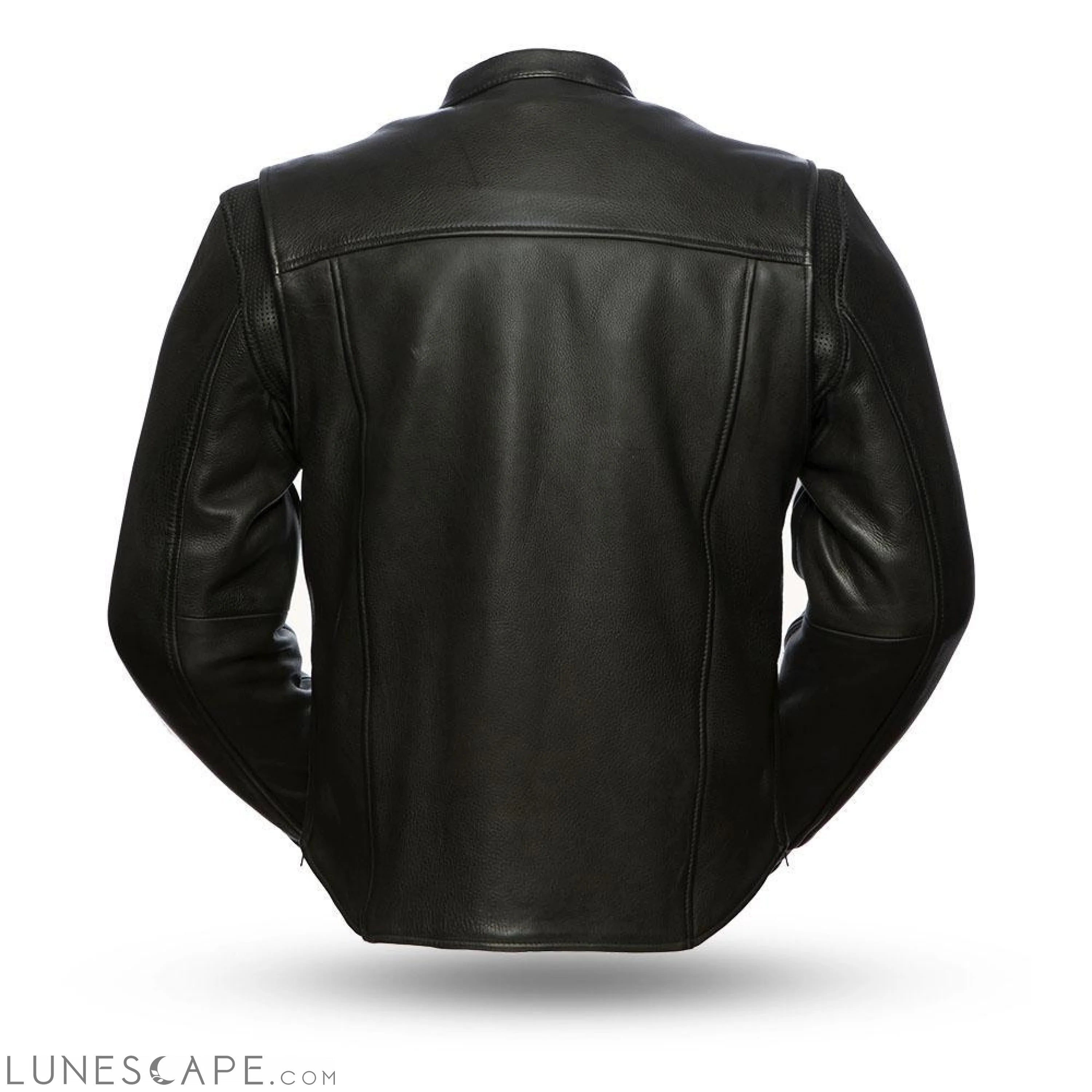 Revolt - Men's Motorcycle Leather Jacket LUNESCAPE