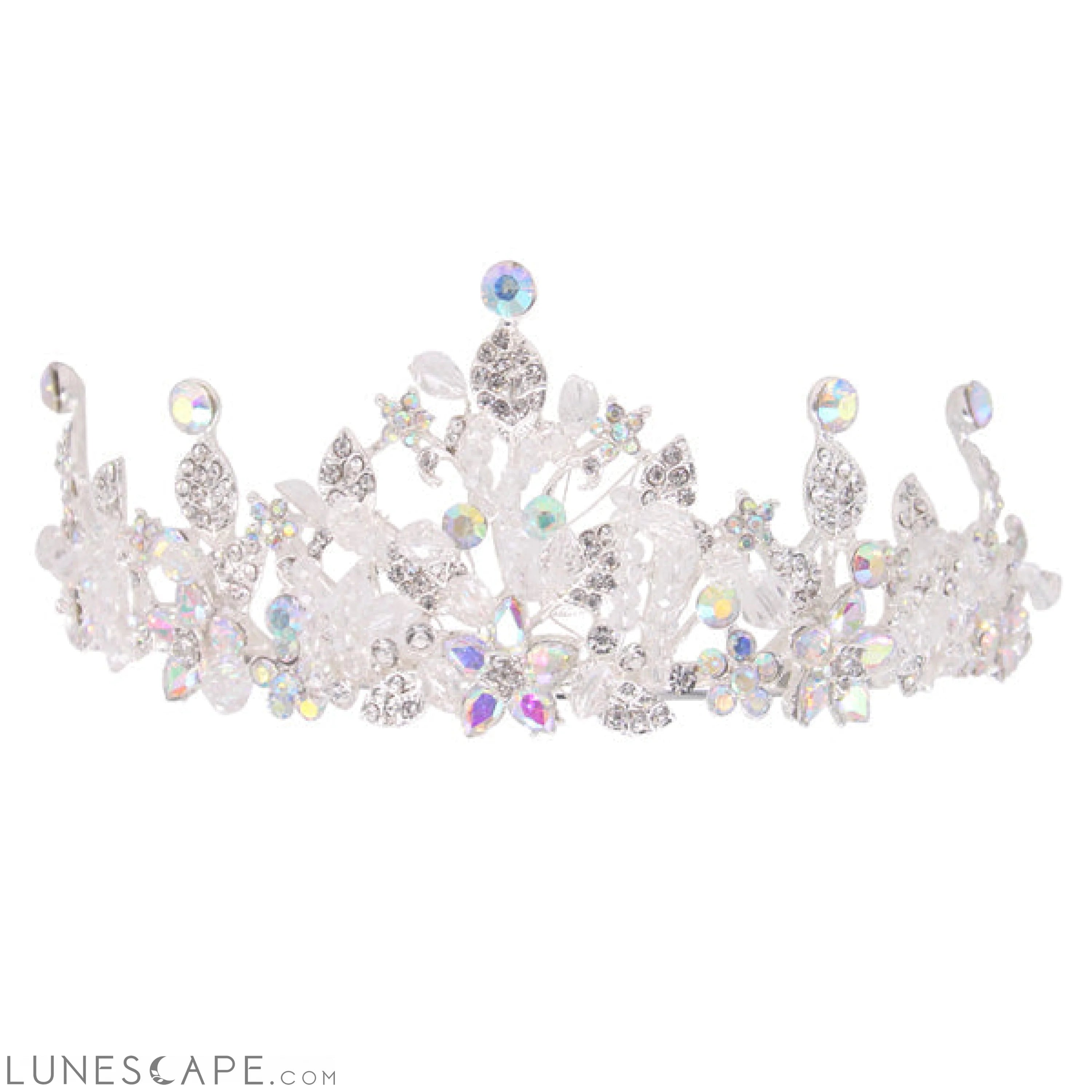 Rhinestone Bridal Tiara LUNESCAPE